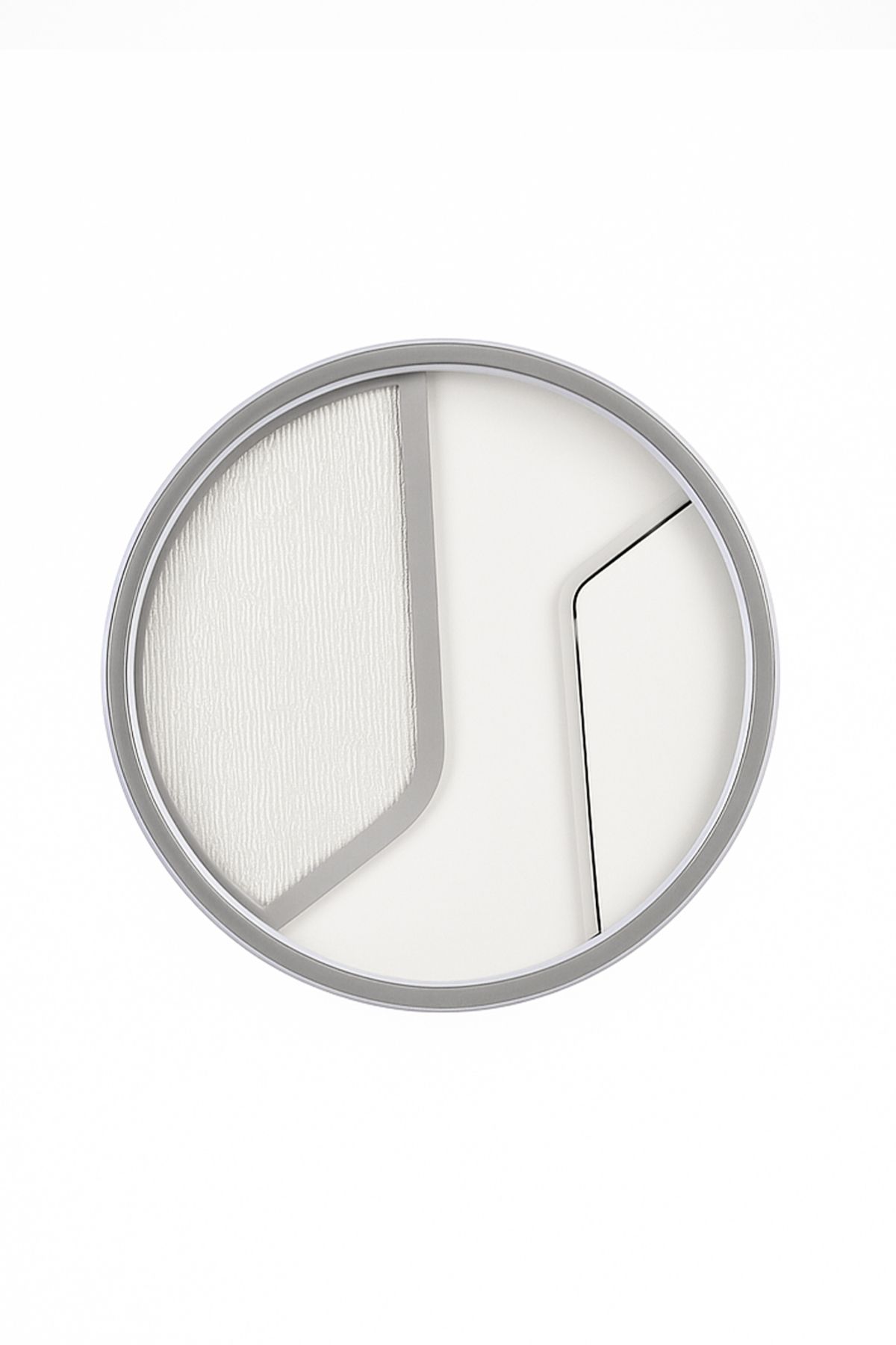Avizemoda Rubi 45 cm Daire 3 Renk Ledli (Sarı-Beyaz-Gün Işığı) Kumandalı Modern Akrilik Plafonyer Armatür