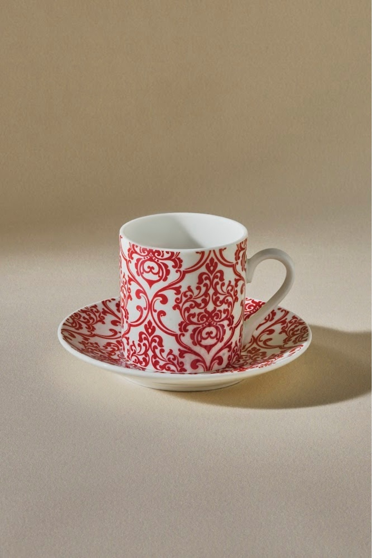 Karaca-Red Velvet 6-Person Coffee Cup 90 ml 3