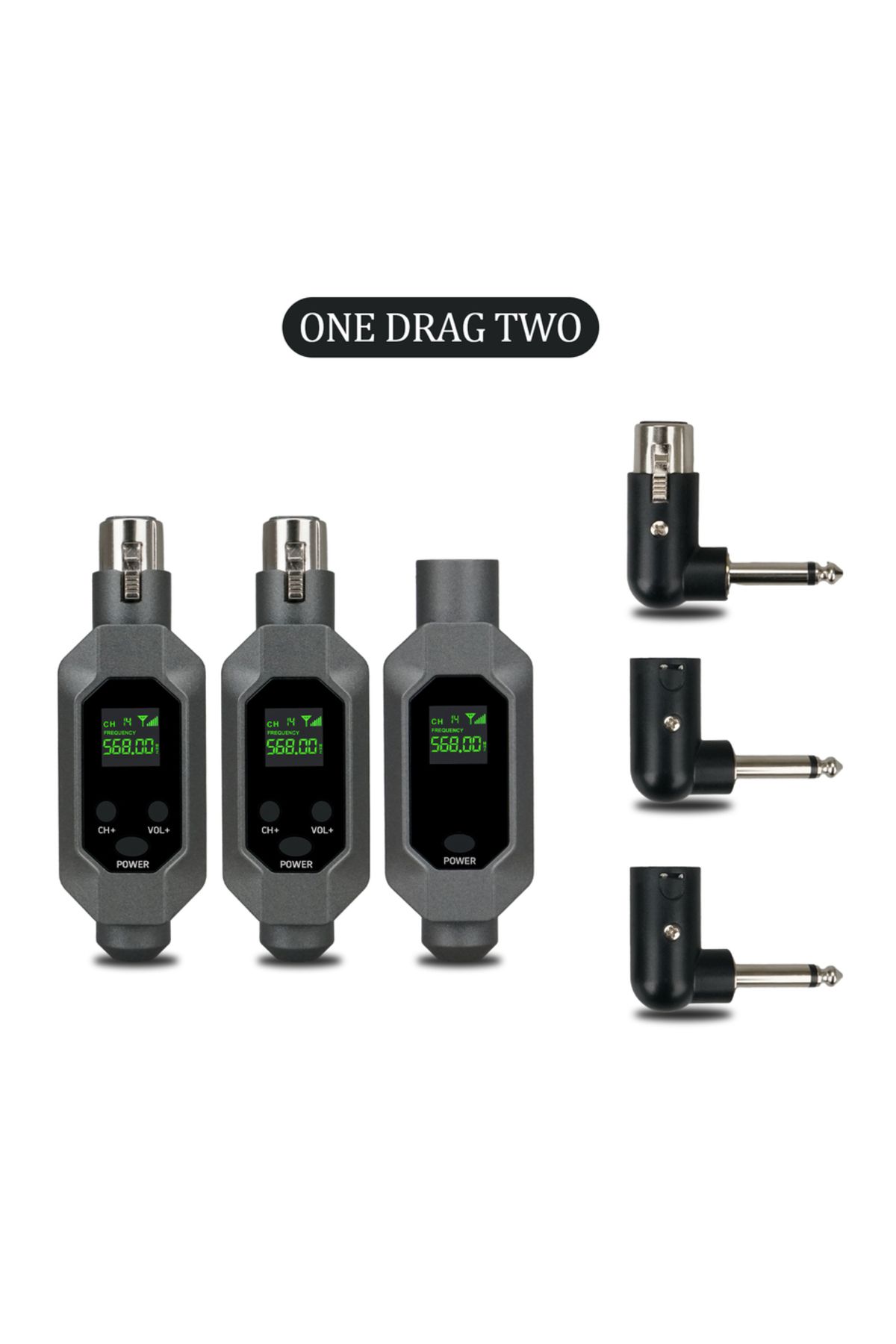 Choice-G2 Wireless Microphone System Xlr Mic Converter Adapter Uhf Automatic Transmitter Setup For Condense 1