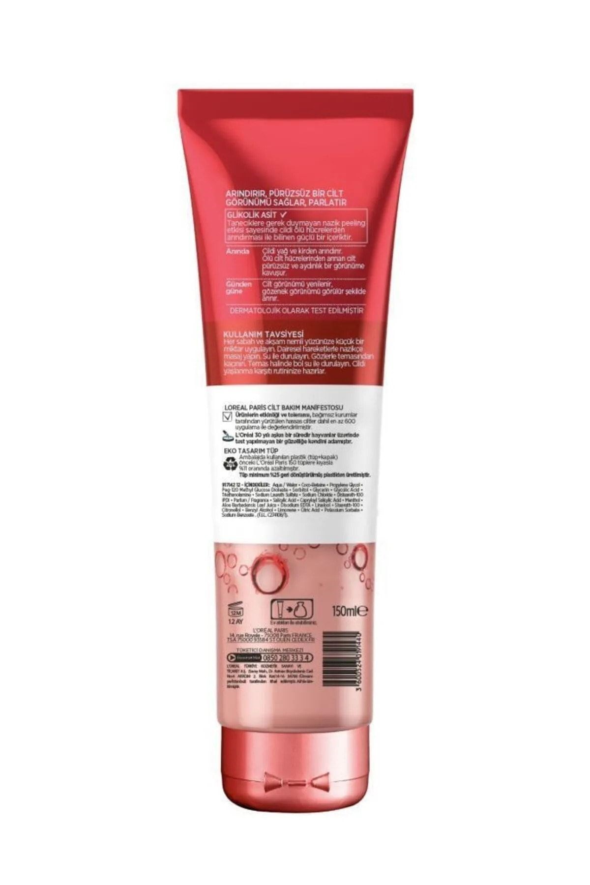 Revitalift Cilt Yenileme Etkili Temizleme Jeli 150 Ml- Glikolik Asit — 3600524019440-ÇP — تصویر 2 از 5