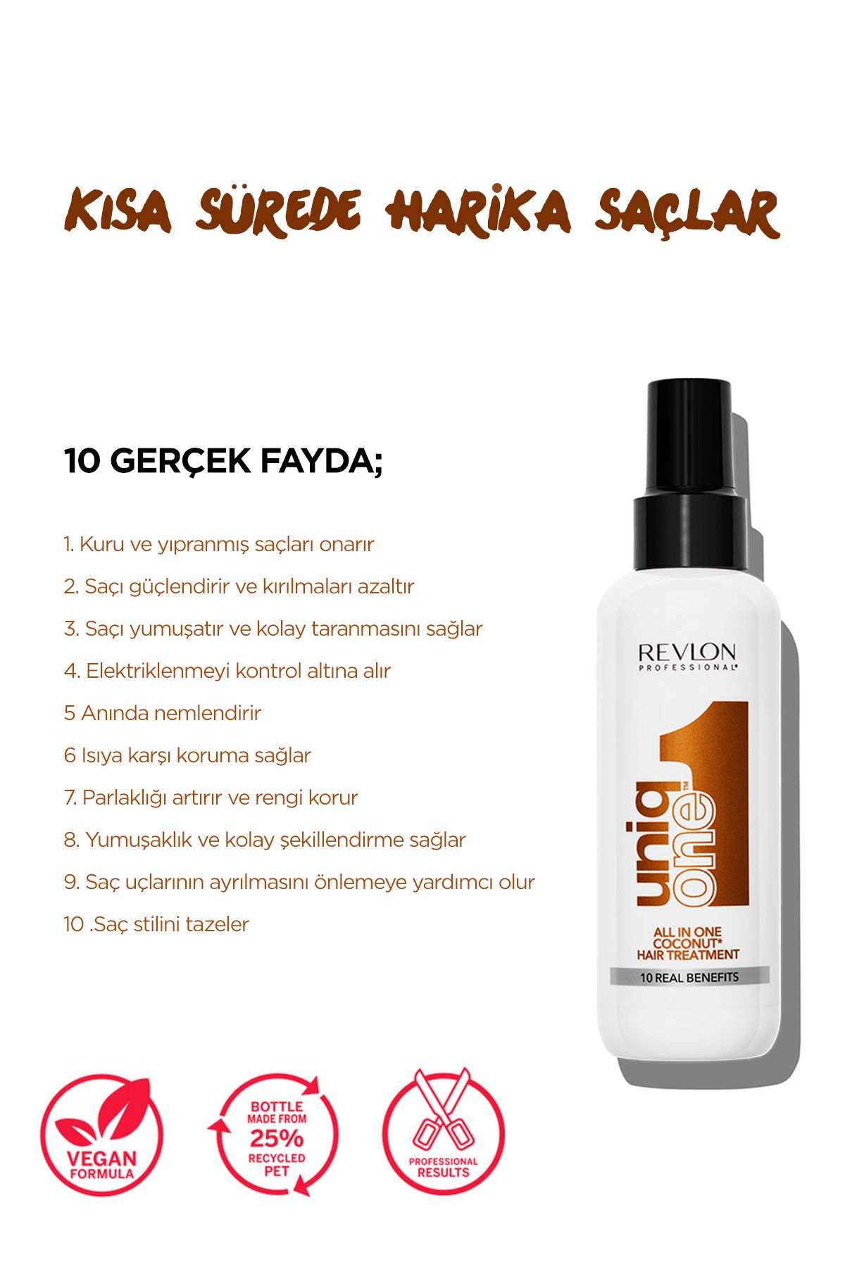 Uniq One-Hair Treatment Coconut 150 ml 4