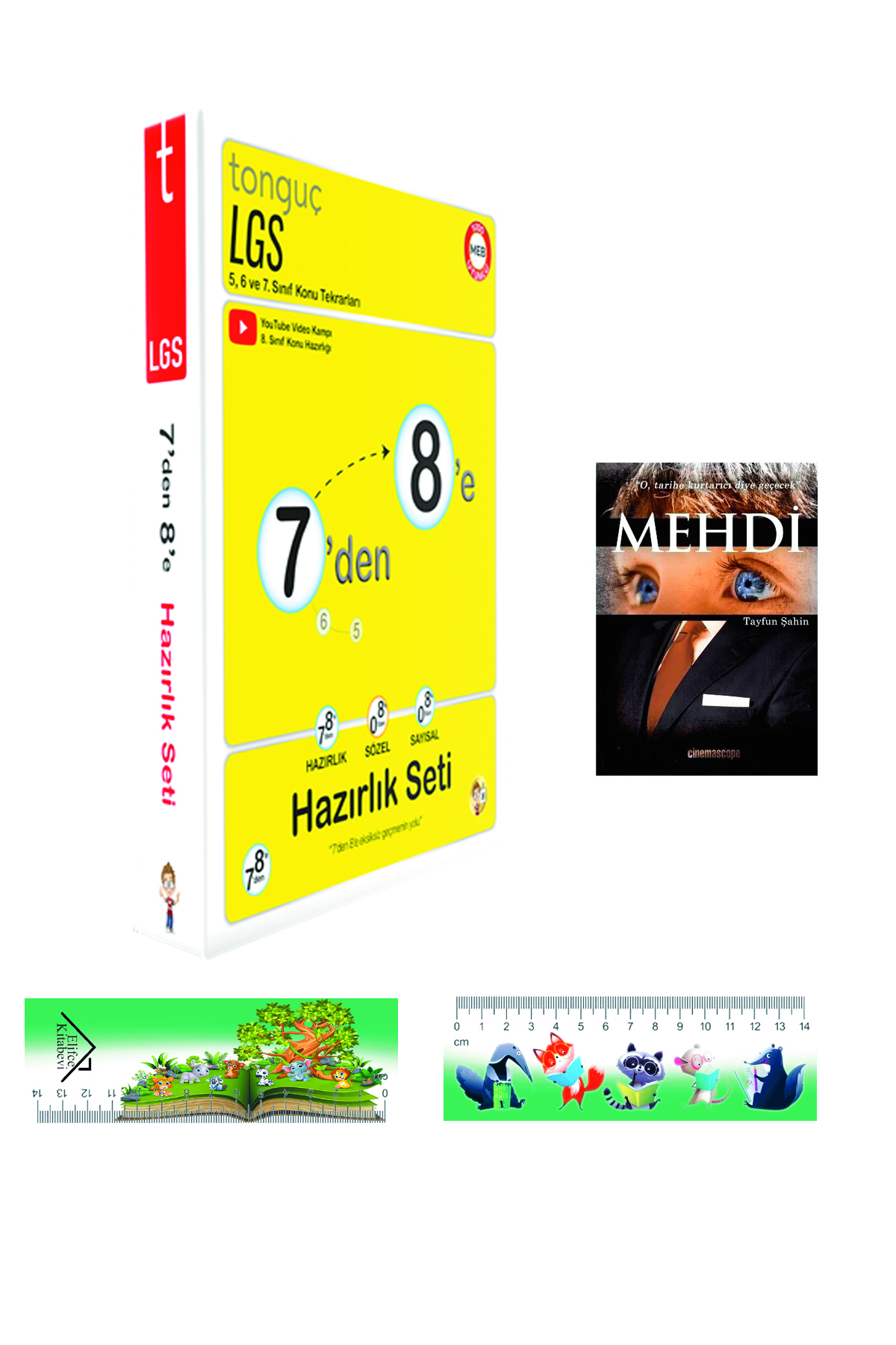Tonguç Yayınları Tonguç Akademi 7 Den 8'e Hazırlık Seti 0'dan 8'e