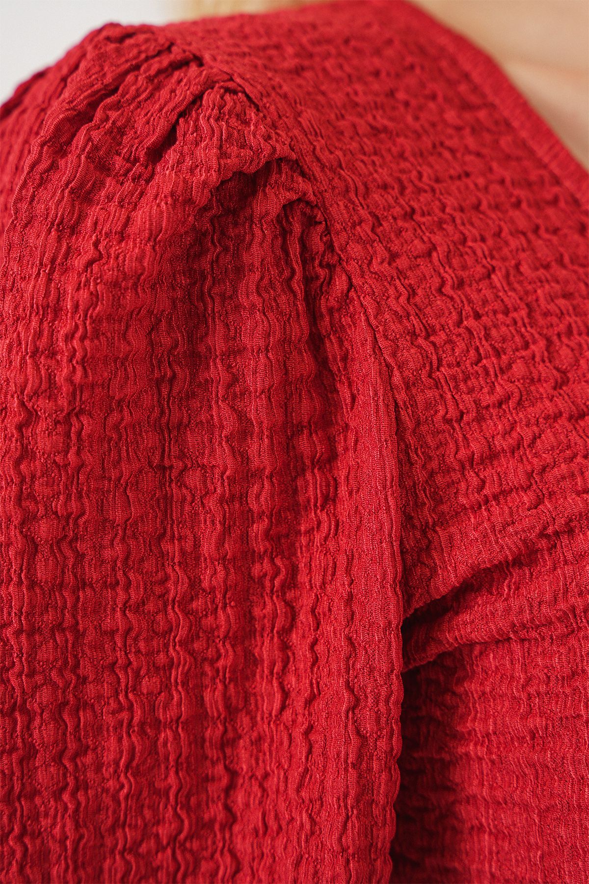 Bigdart-0442 Langarmbluse – Rot 5