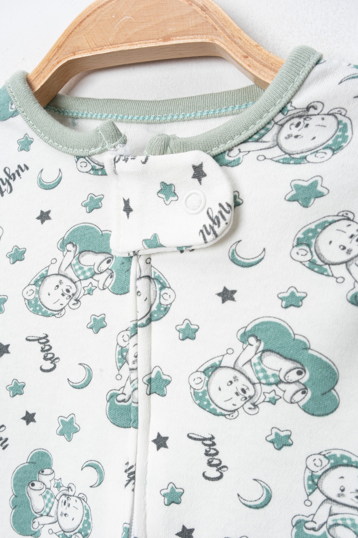 ENİA BABY Unisex Bebek Desenli Fermuarlı  3lü Tulum 9-12-18 ay 3'lü Pamuklu 3 Parça fotoğrafı 4 (önizleme)