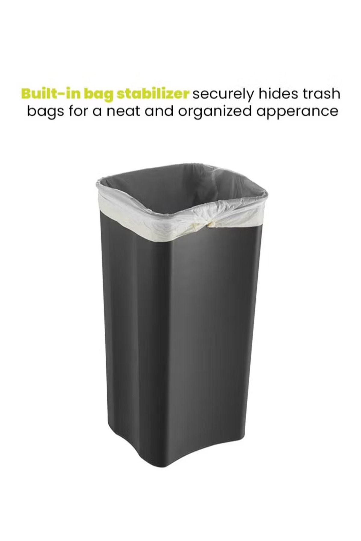 EKO-Regent 20l Pedal Trash Bin – Champagne Gold, Soft-close, Stainless Steel, Fingerprint-resistant 6