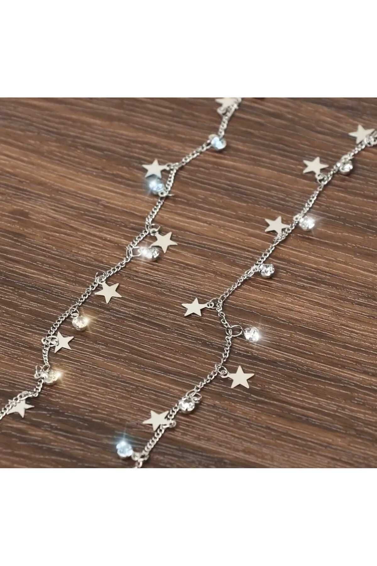 Bacoss-Lanț și clemă pentru păr Bohemia Star Design (BC-1178) 2