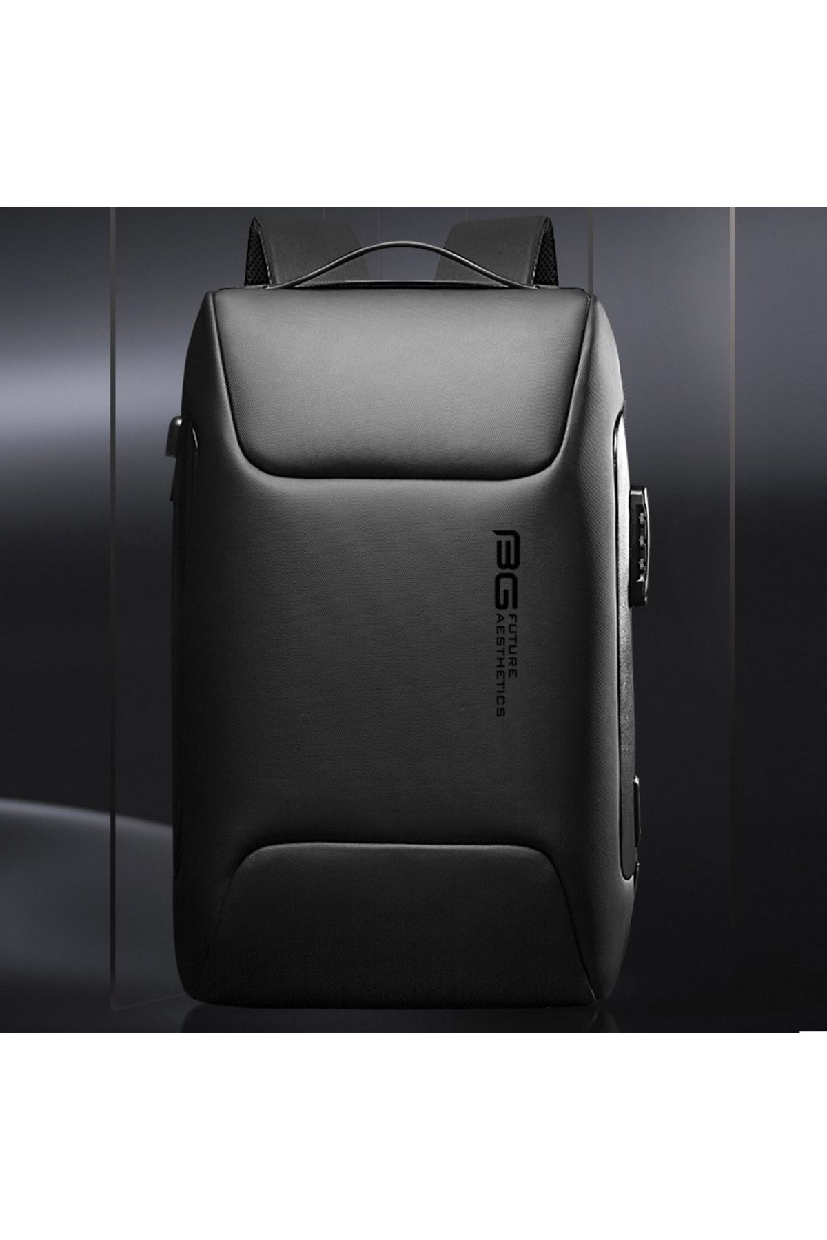 LEAXOR-Ghiozdan business pentru laptop 15.6", smart casual, impermeabil cu sistem antifurt, port de incarca 3