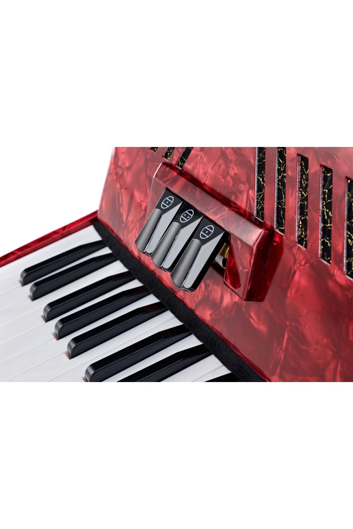 Startone-Accordion Startone Piano Accordion 48 Red MKII 7