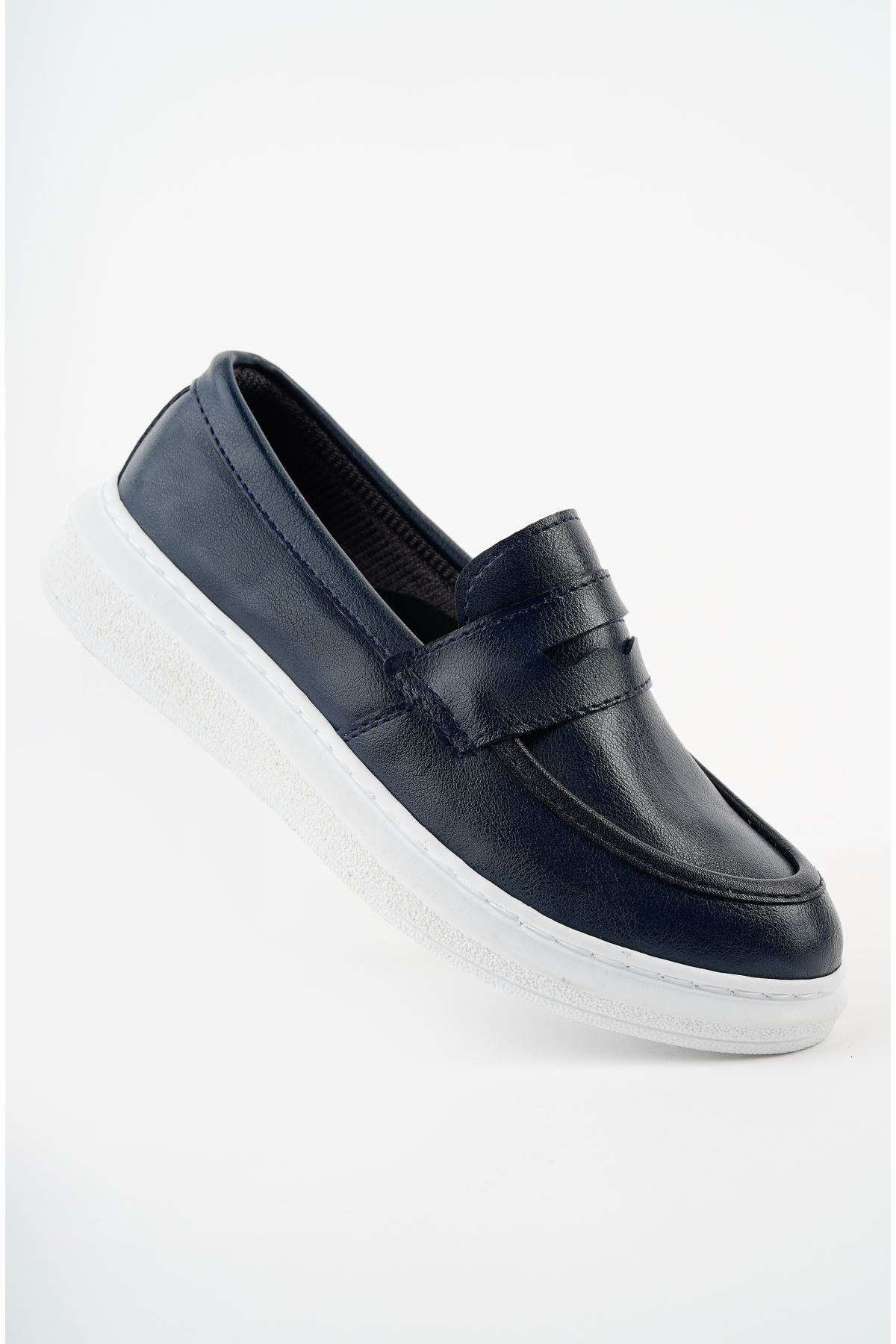 epaavm Lacivert Erkek Çocuk Ayakkabı