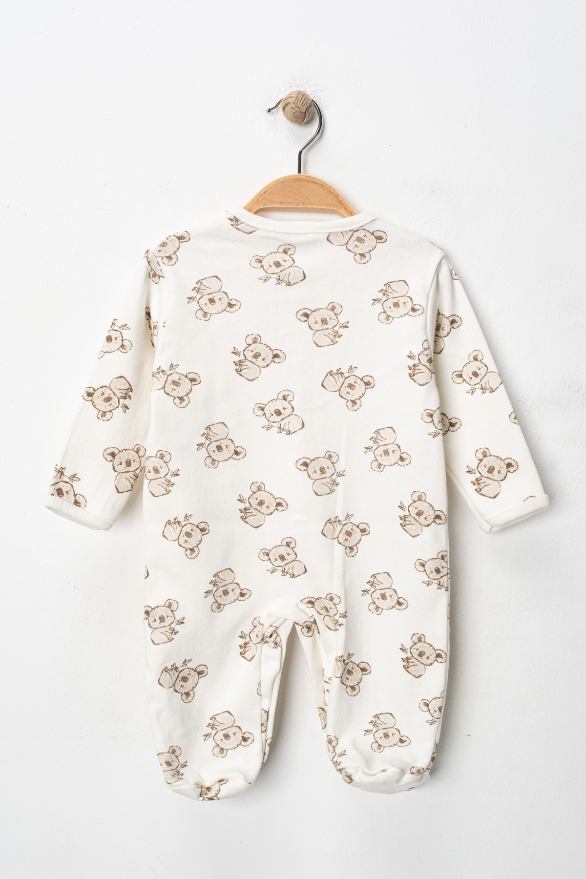 Mıdırık Hayvan Figürlü Unisex 3 Lü Bebek Tulum Setiyenidoğan Kıyafet 3-6-9 Ay fotoğrafı 3 (önizleme)