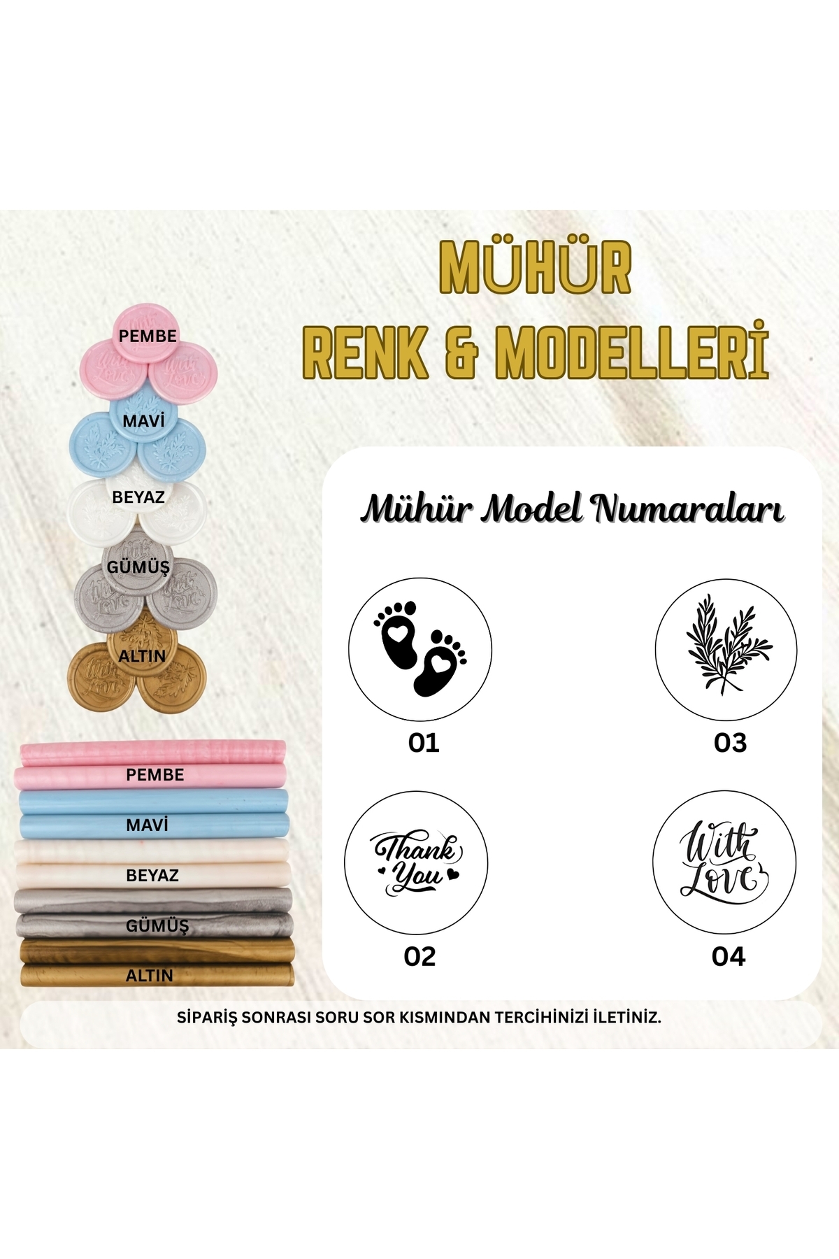 MoreAndMoreCandles Kişiye Özel, Hediye Kutulu, Kokulu Soya Mum - Düğün, Nişan, Bebek, Doğum Günü Çiçekli Mum (10 ADET) fotoğrafı 5 (önizleme)