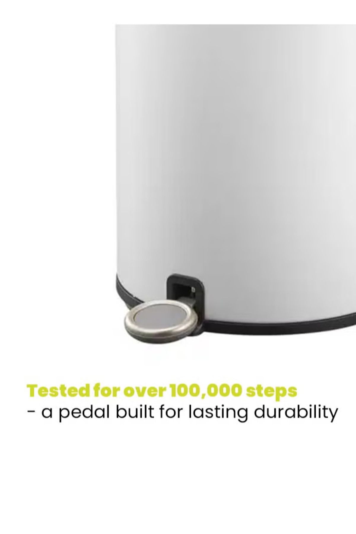 EKO-Cosmo Series | Brushed Matte Finish | Soft-closing | Fingerprint-resistant | Round Deluxe Pedal Bin 4