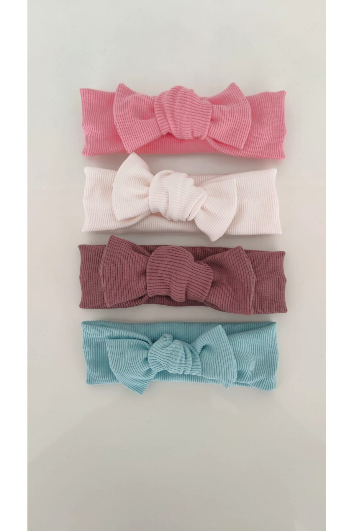 nisbutik aksesuar 4'lü Bandana Seti, Bebek Çocuk Bandana Seti, Bandana Set fotoğrafı 2 (önizleme)