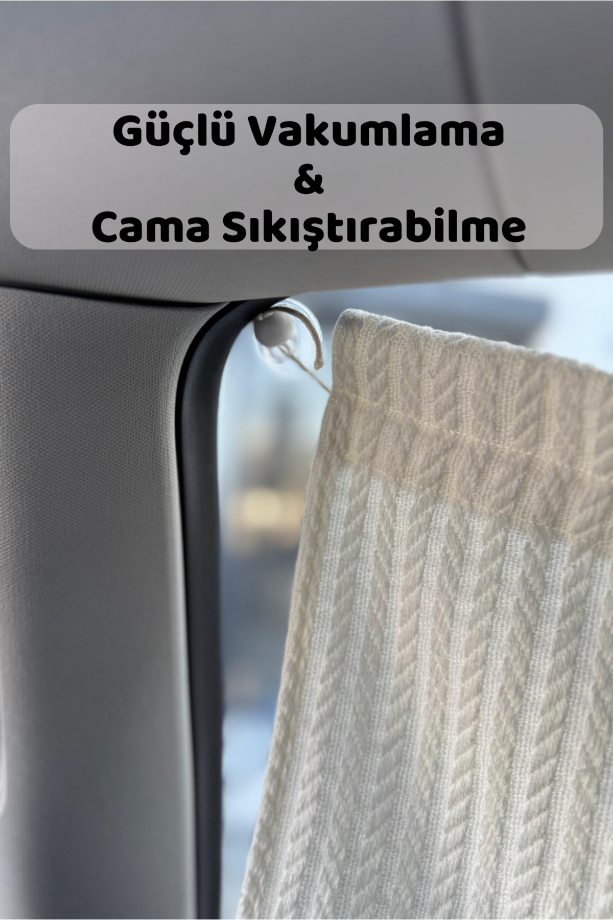 YHH Kids SunGuard Ayarlanabilir Vakumlu Araç Güneşlik Perdesi Tüm Araçlara Uyumlu - Bebek Emzirme Perdesi fotoğrafı 5 (önizleme)
