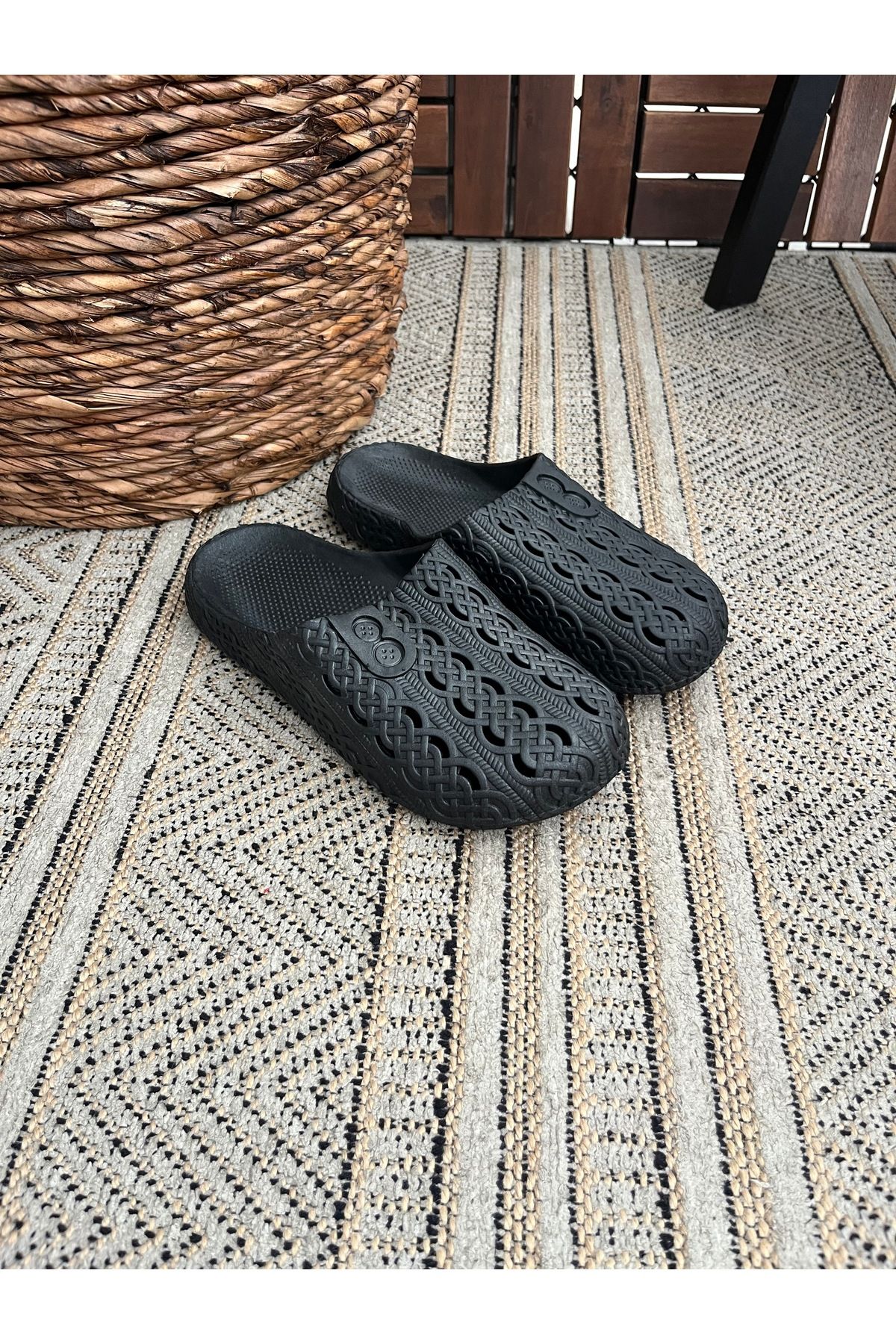 Behtah Kundura-Closed Front Non-Slip Sole Slippers Balcony Bathroom Pool Seaside Beach Pool Daily Slippers 3