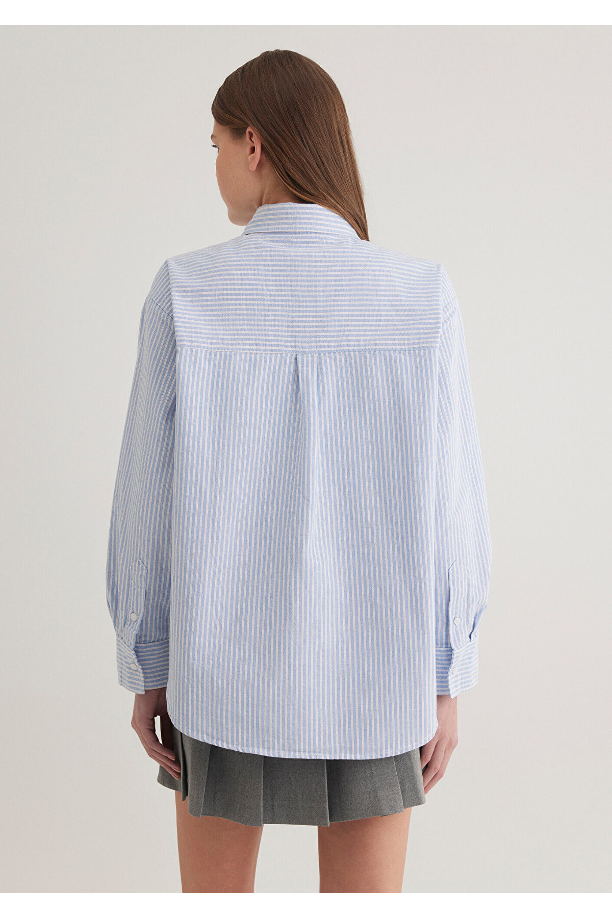 Mavi-Ecru Striped Shirt - Standard Fit 1211066 -89326 5