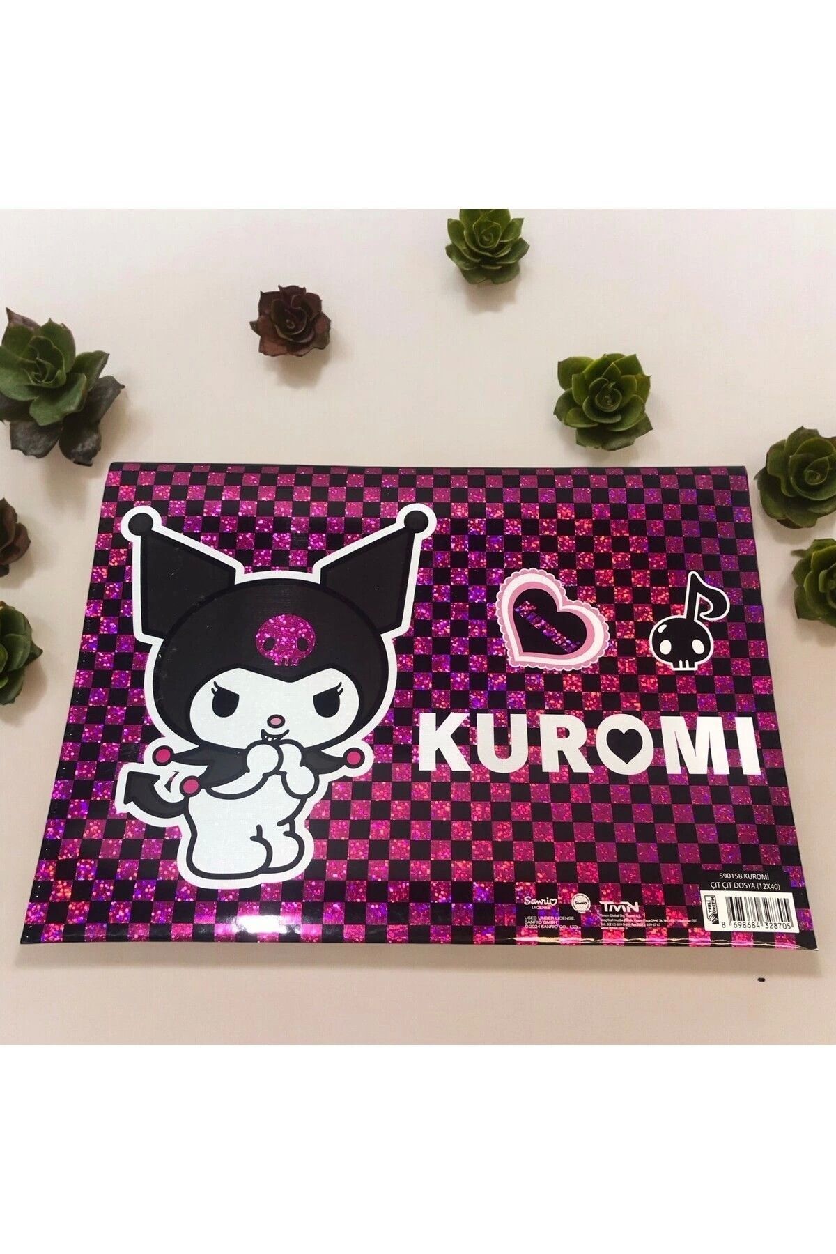 KITAPUS-Kuromi Snap Envelope File - Practical and Stylish Design 3