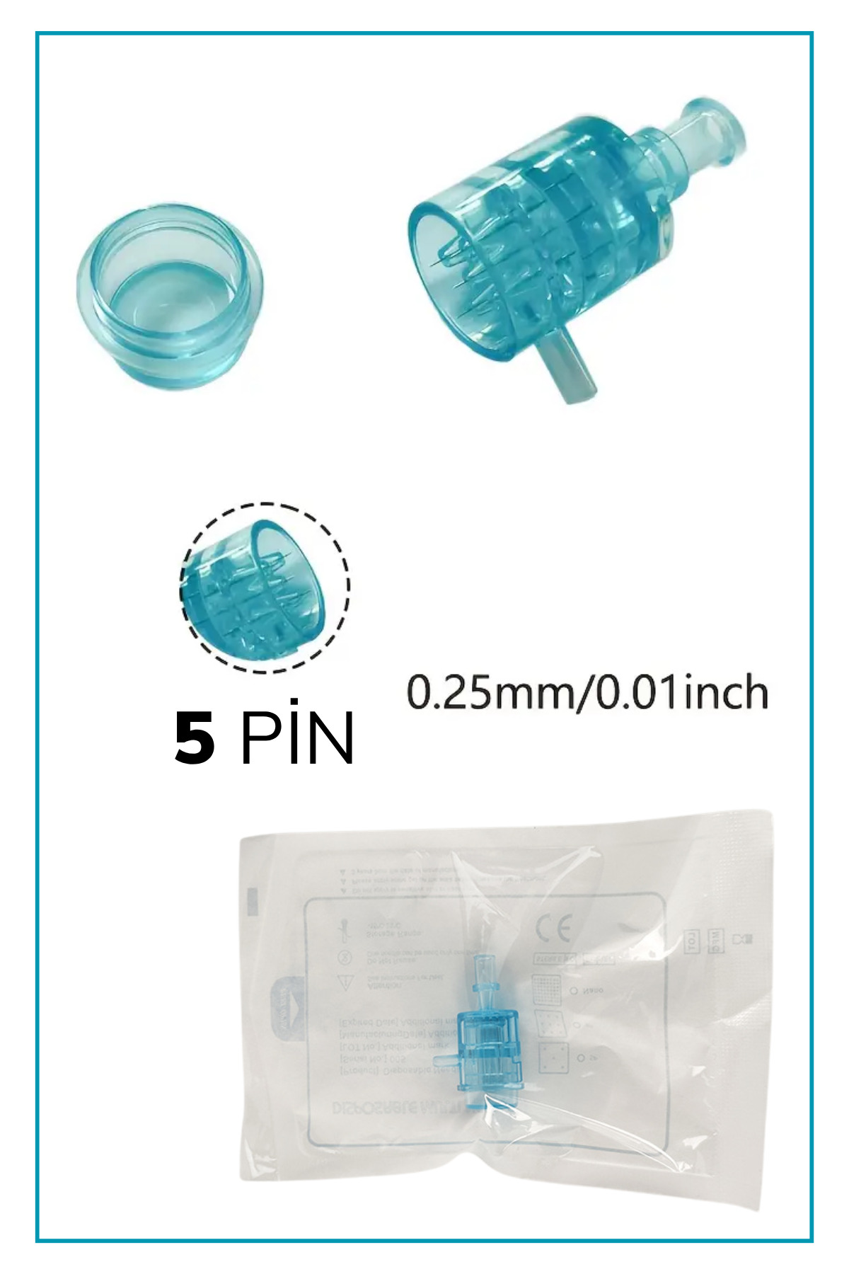 East Medikal Ez Mezoterapi Injection Iğnesi Needle 2 Adet — 200EM — تصویر 3 از 3
