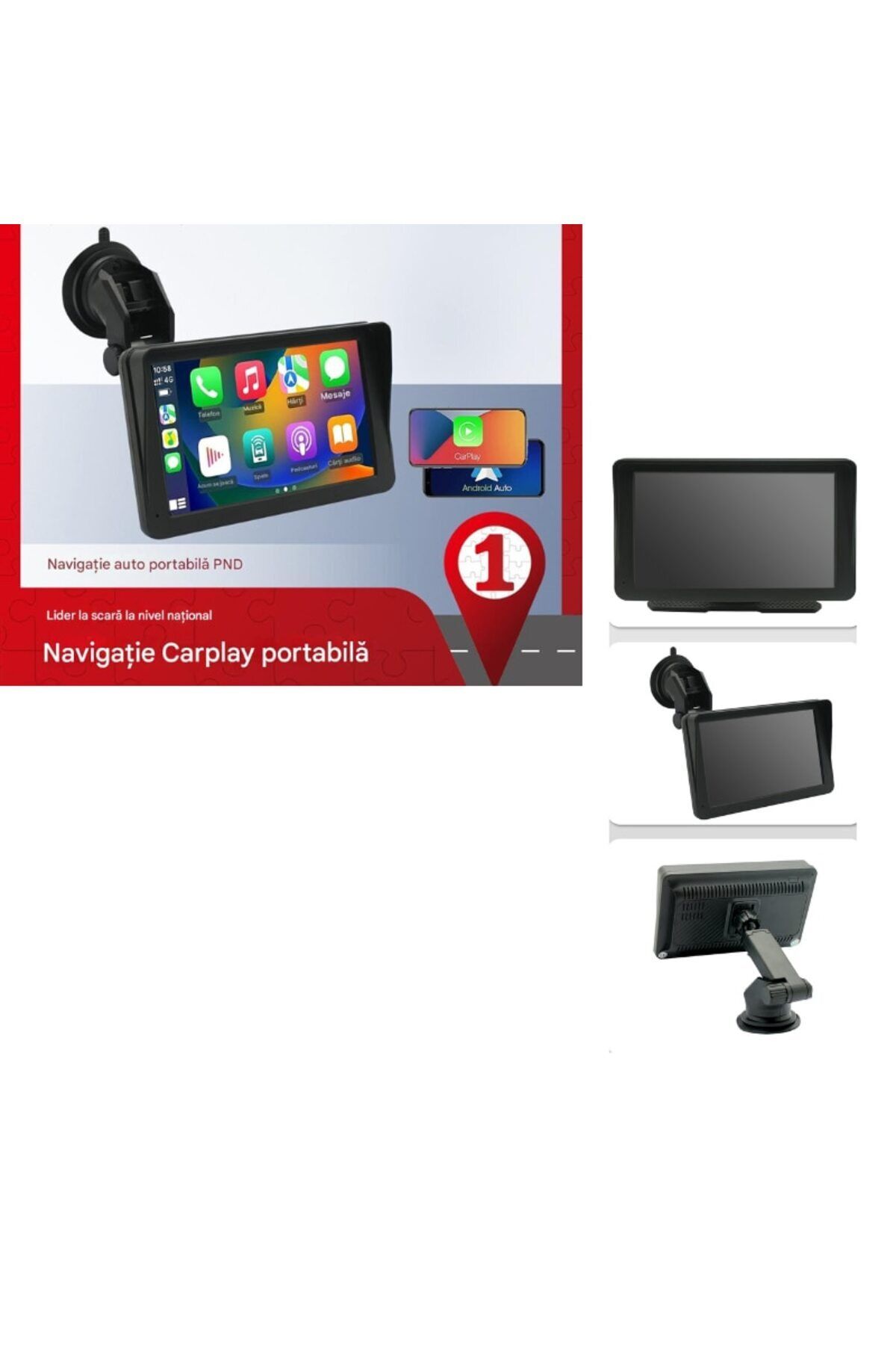 OEM-Universal Car Navigation System 7” IPS, CarPlay & Android Auto 1