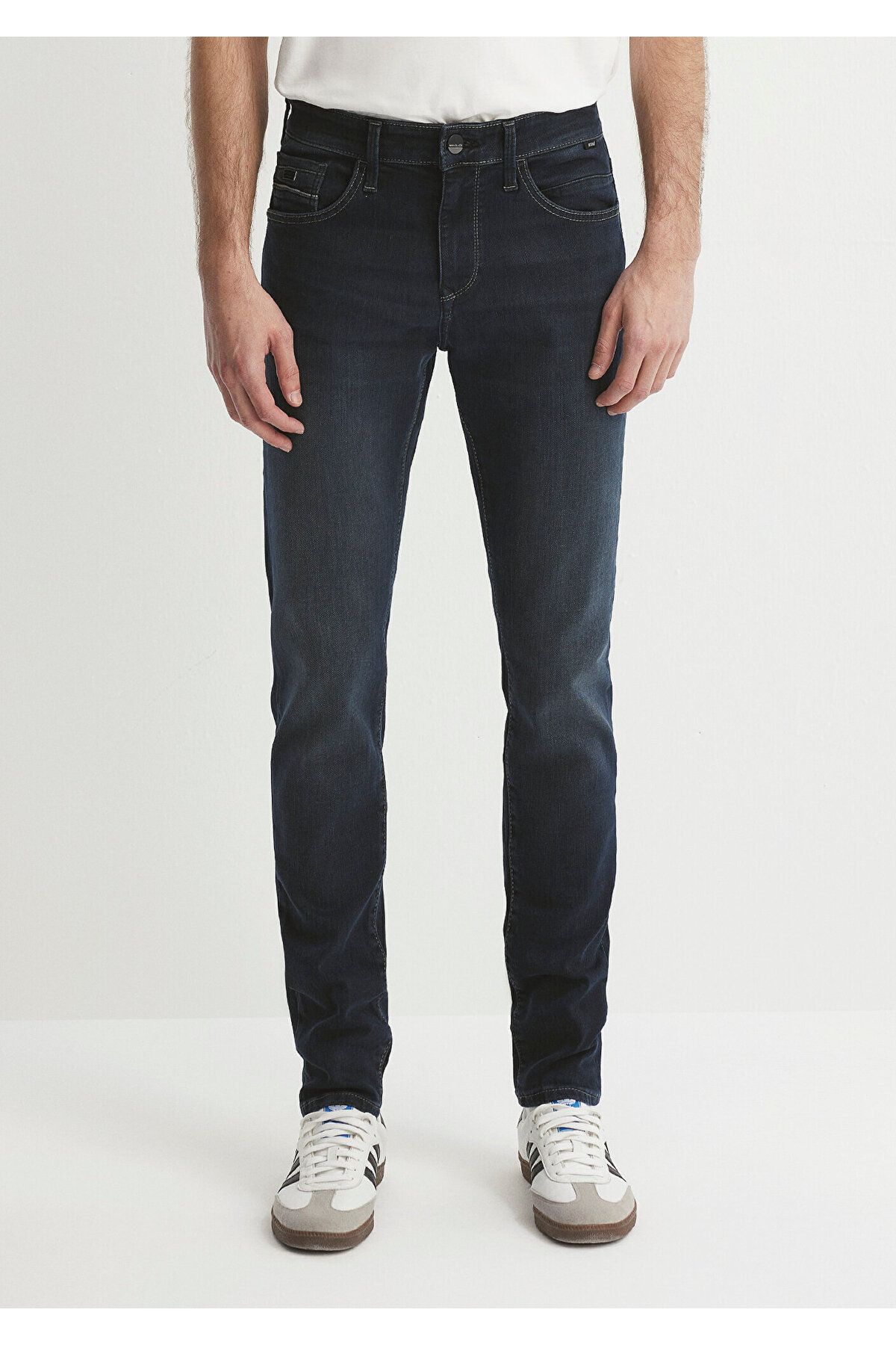 Mavi-James Hazy Ink Jet Black Jean Trousers 0042426976 3