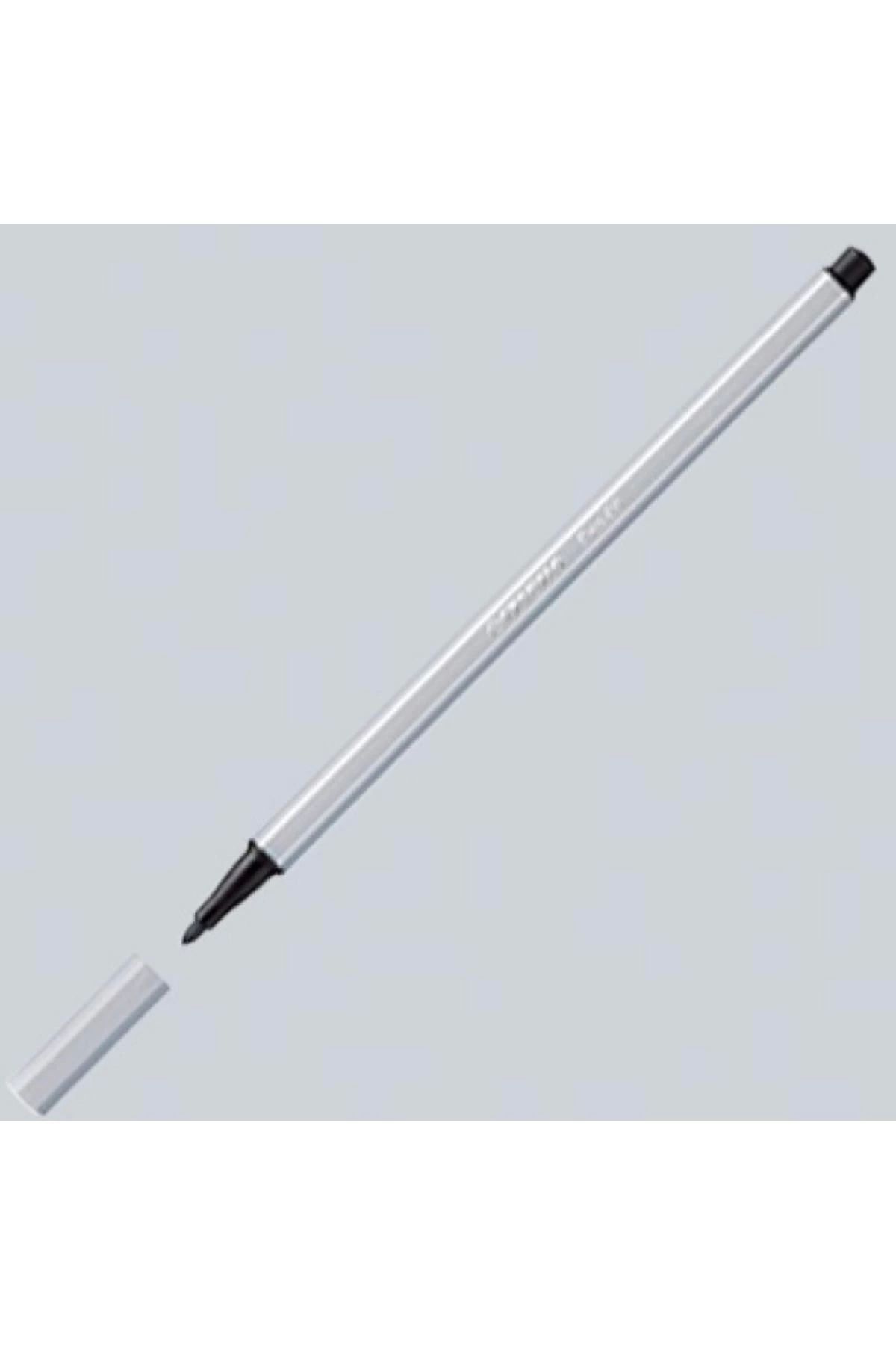 Stabilo-Pen 68 Felt Tip Paint Pen Light Gray 1