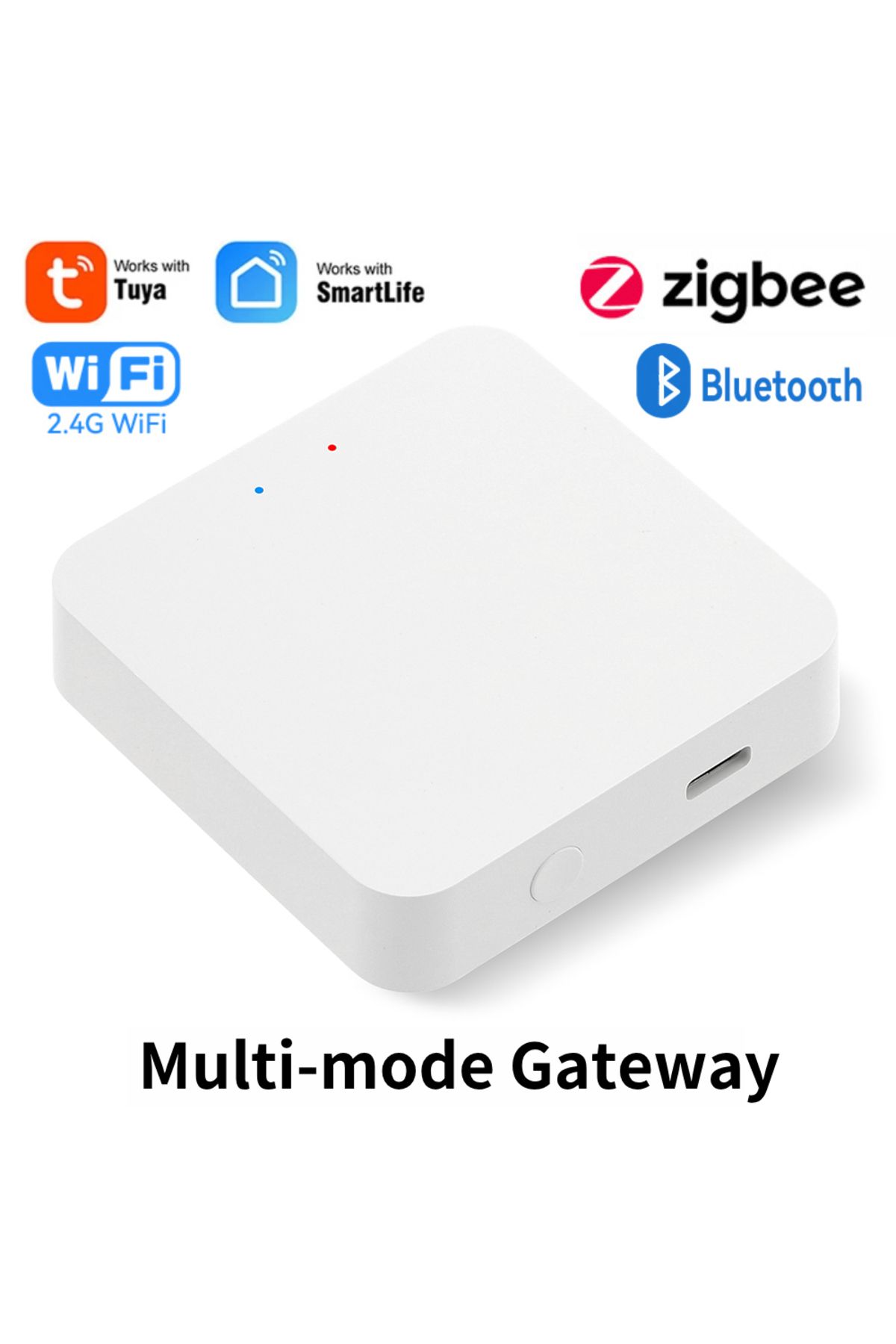 Choice-Multi-mode Gateway Tuya Smart Life Multi-mode Gateway Smart Home Automation Hub Zigbee Wifi Bridge B 1