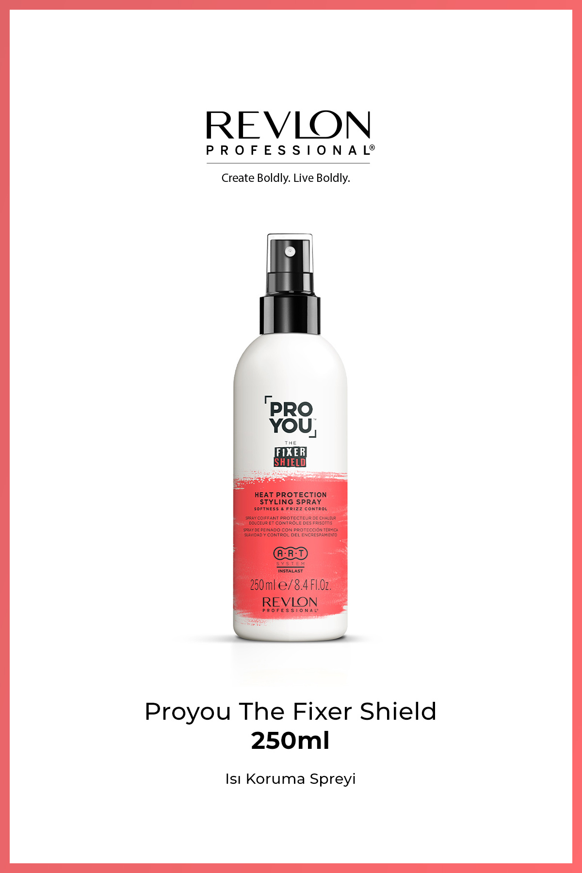 Revlon Professional ProYou The Fixer Shield 250 ml Isı Koruyucu Saç Spreyi — 1519