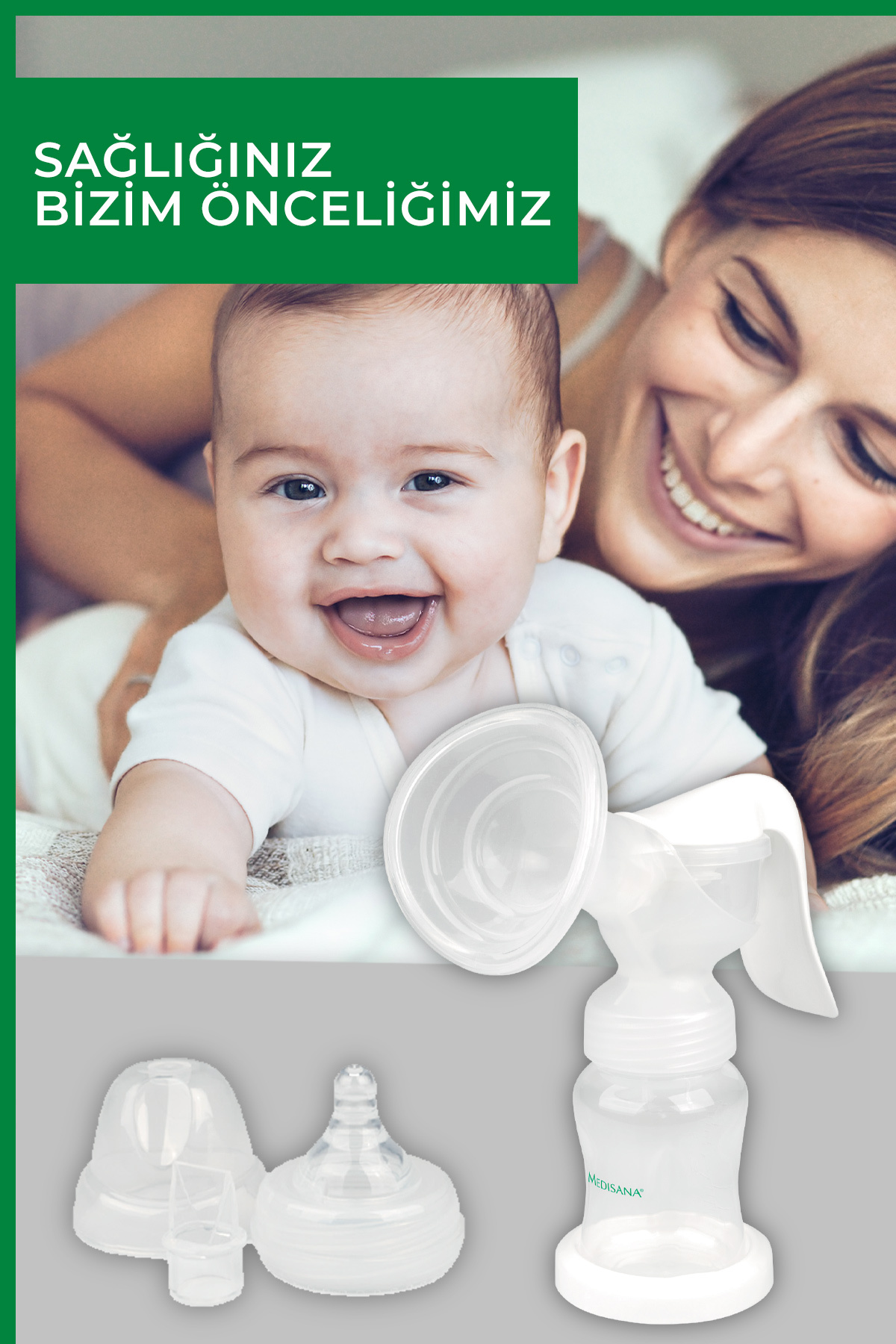 medisana 48810 Bpa Free Manual Süt Göğüs Pompası fotoğrafı 2 (önizleme)