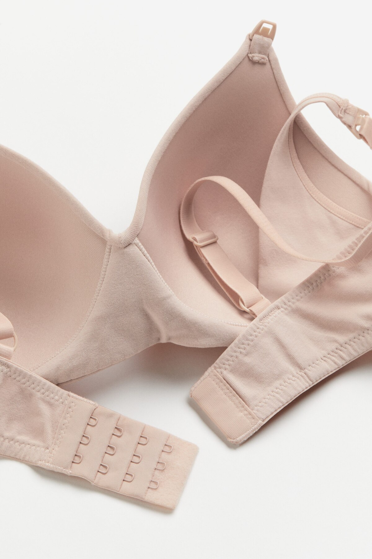 H&M MAMA 2’li Dolgulu ve Pamuklu Emzirme Sütyeni fotoğrafı 7 (önizleme)