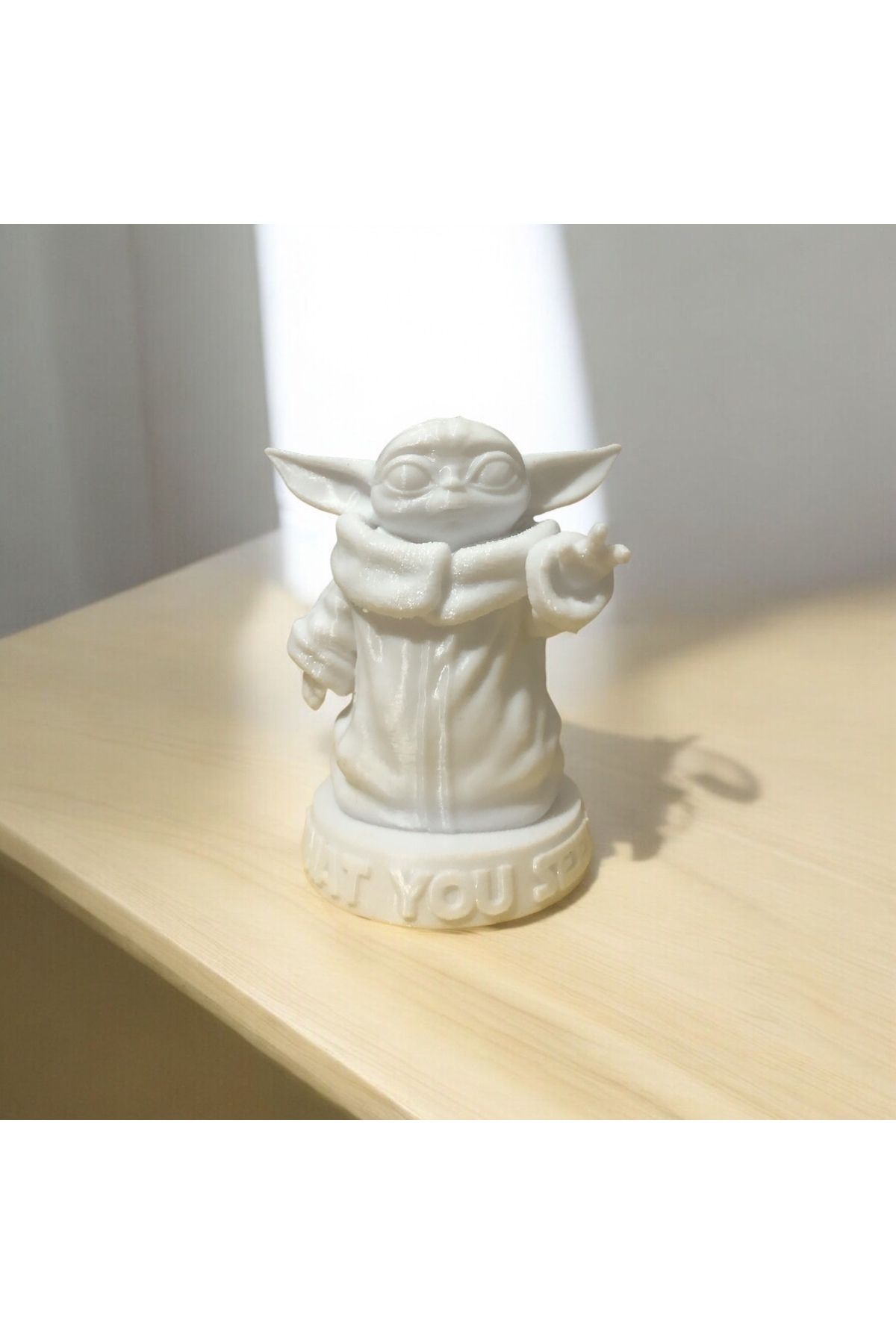 Staffy Baby yoda büstü 3d model