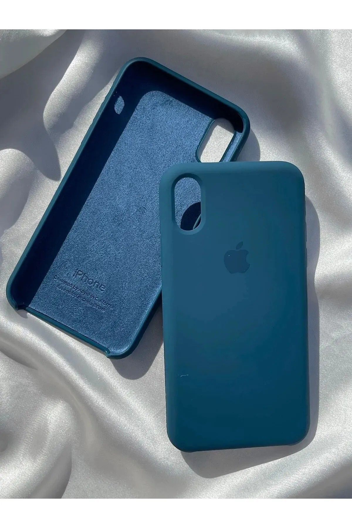 TimuyaCase Iphone X/xs Ile Uyumlu Lansman Silikon Kılıf Premium A Class - Lacivert