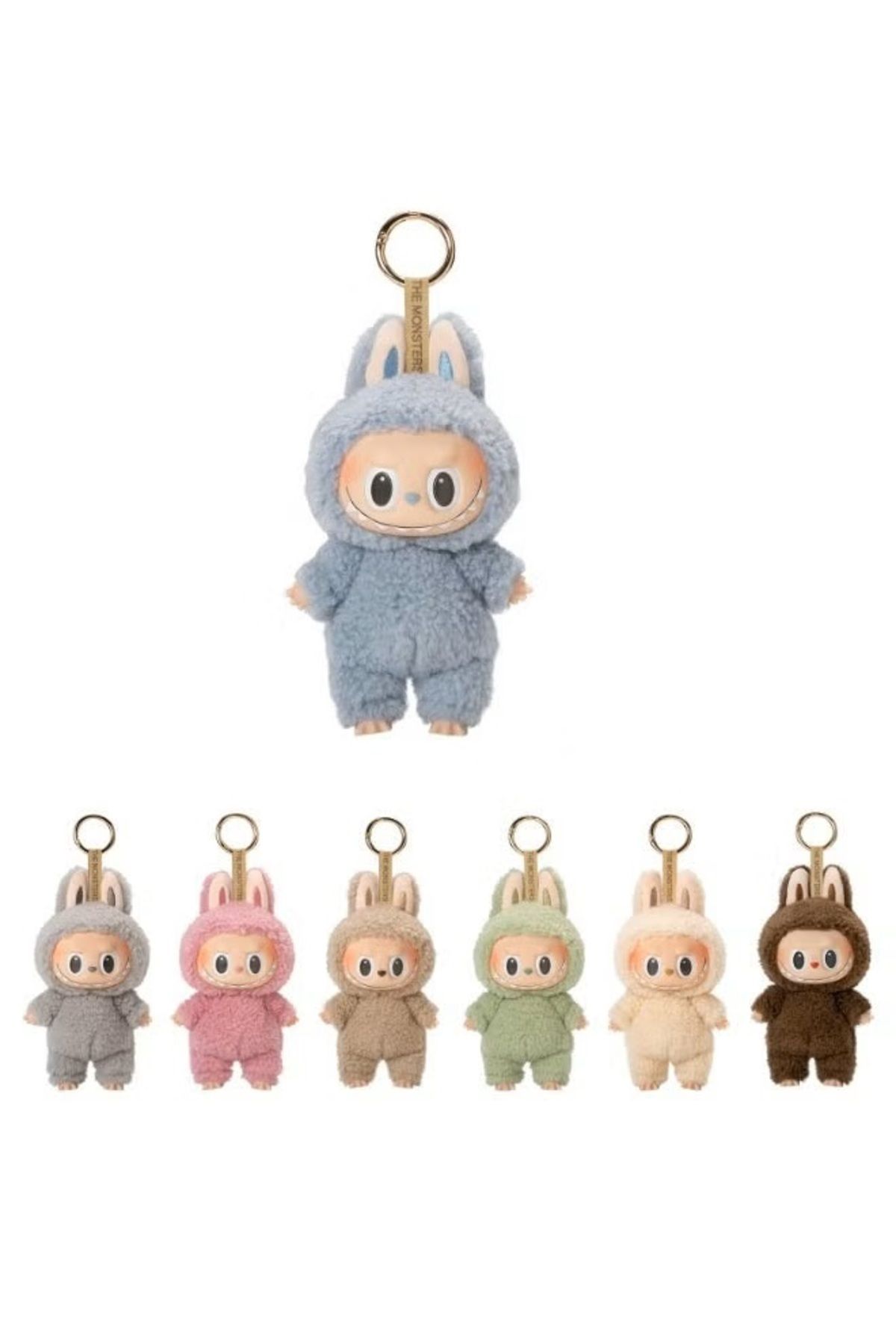 Pop Mart-Labubu Vinyl Face Plush Blind Box Macaron Random Shape in 1 Box 5