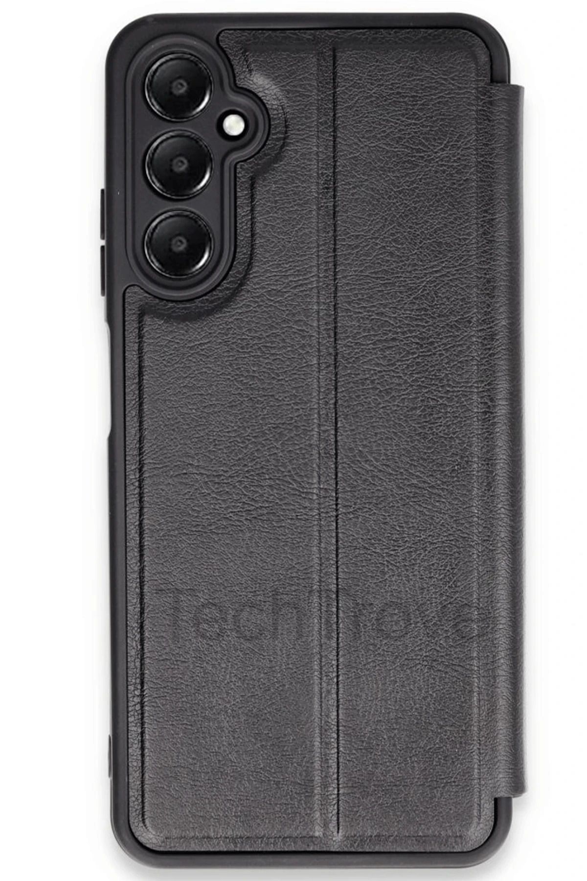 TechTrove Samsung Galaxy A15 Kılıf Kamera Korumalı İçi Kadife İnce Yapılı Kapaklı Standlı Kartlıklı Deri Kapak