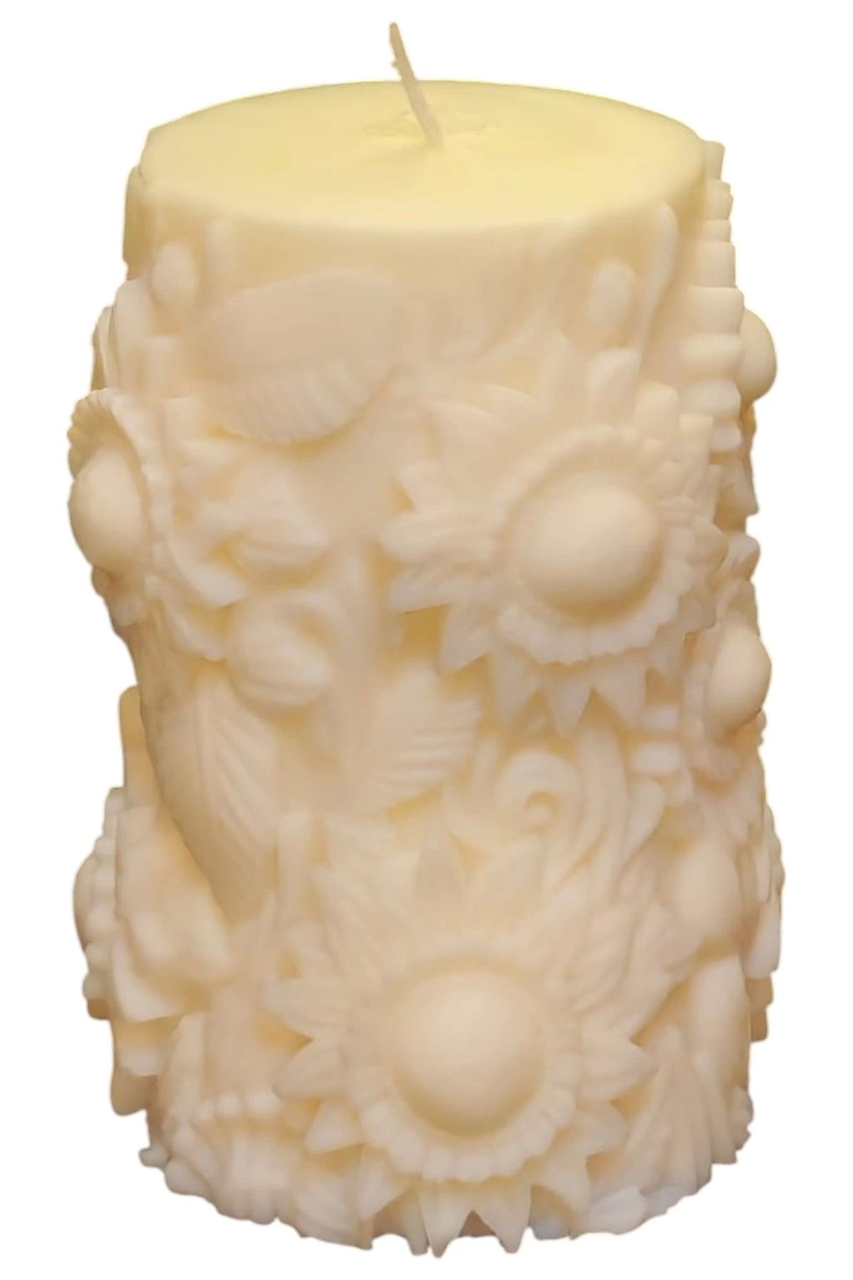 HACESHOP Güneş Çiçeği Mum – Sunflower Candle