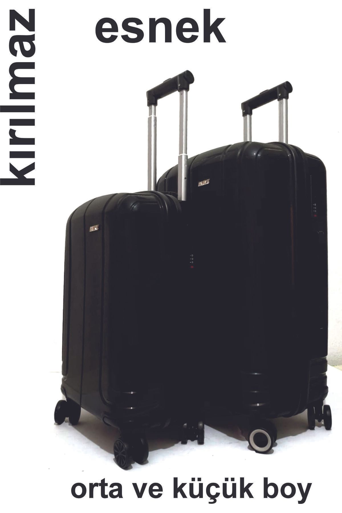 Captivex PAİKE--PP POLİKARBON--ESNEK SİLİKON--ÜSTÜN KALİTELİ--ORTA VE KÜÇÜK BOY VALİZ