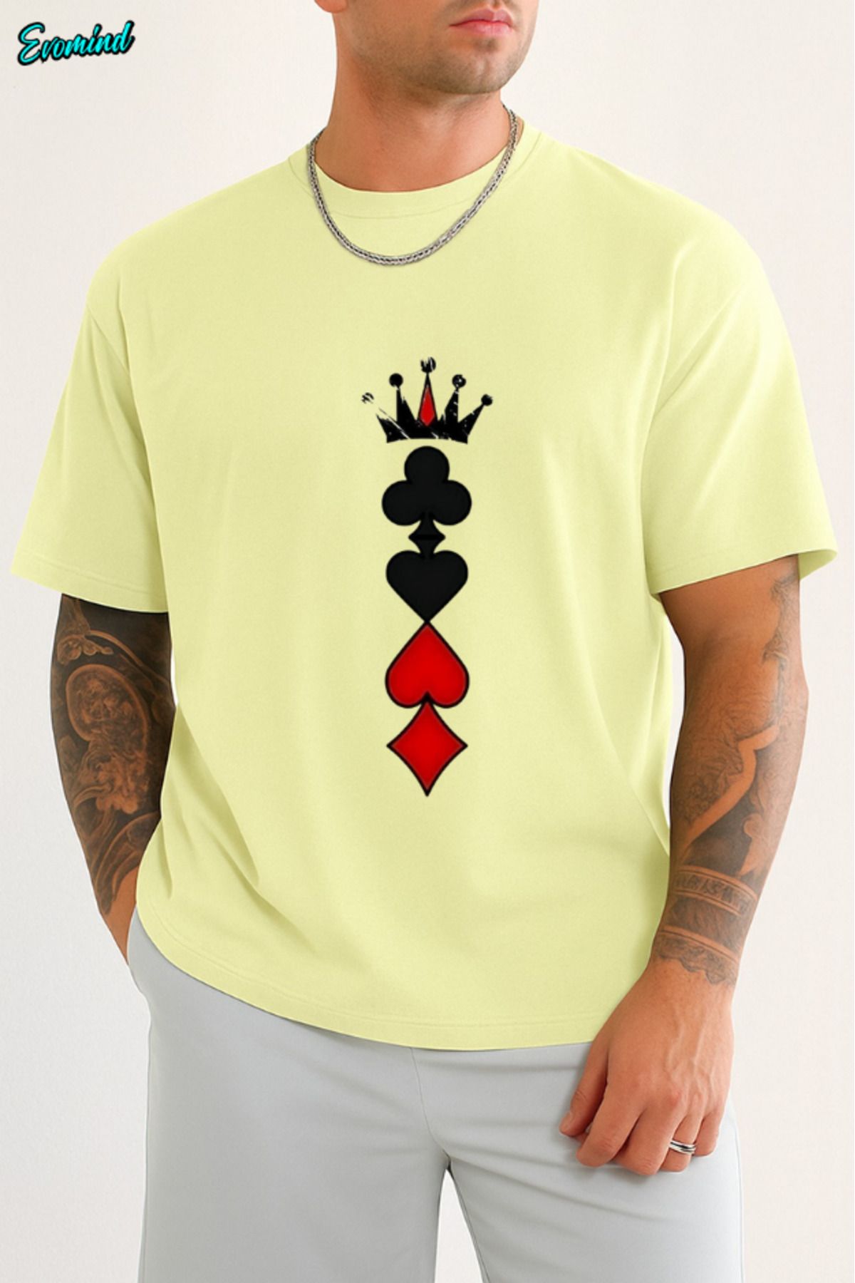 Evomind Şekil Baskılı Unisex T-shirt
