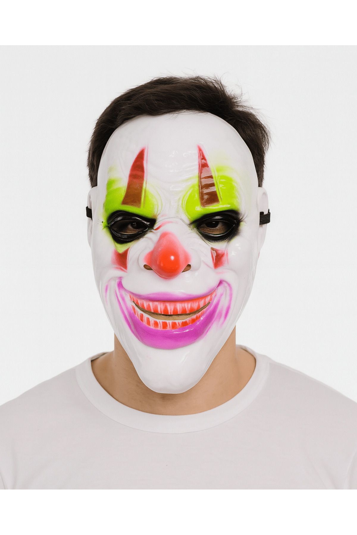 Lisinya Delirten Gülüş Psikopat Palyaço Temalı Joker Maskesi