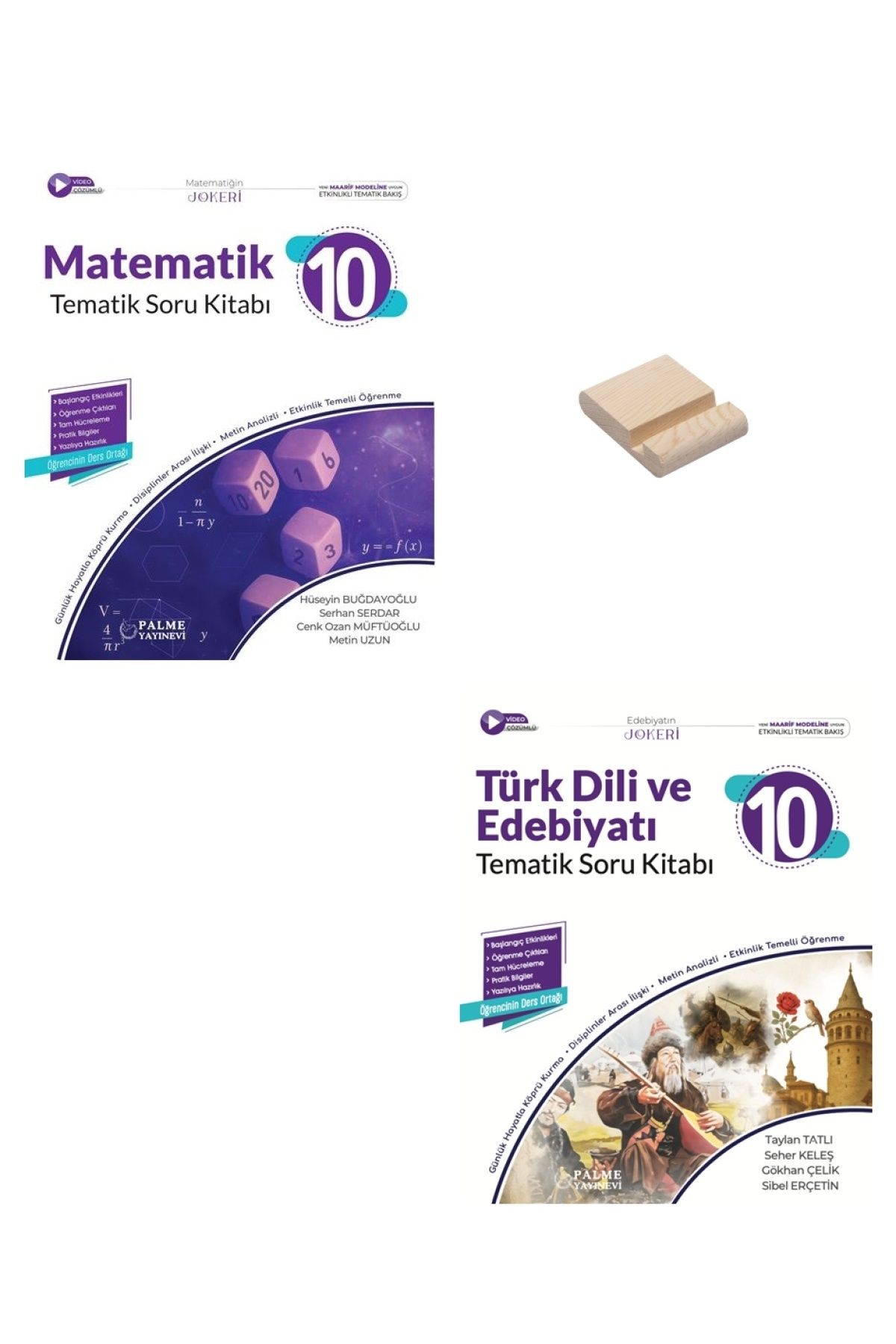 Palme Yayınevi 10. Sınıf Joker Matematik ve Türk Dili Edebiyatı Tematik Soru Bankası