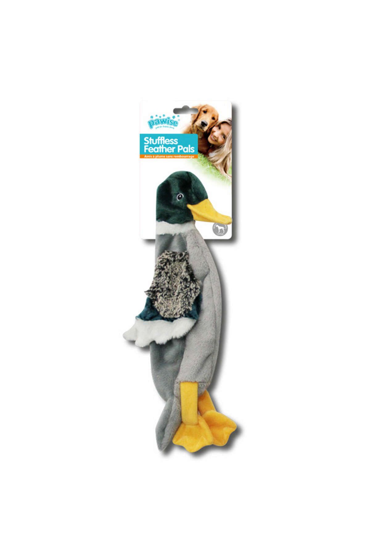 Pawise Stuffless Duck Peluş Oyuncak 35 cm DSDRN
