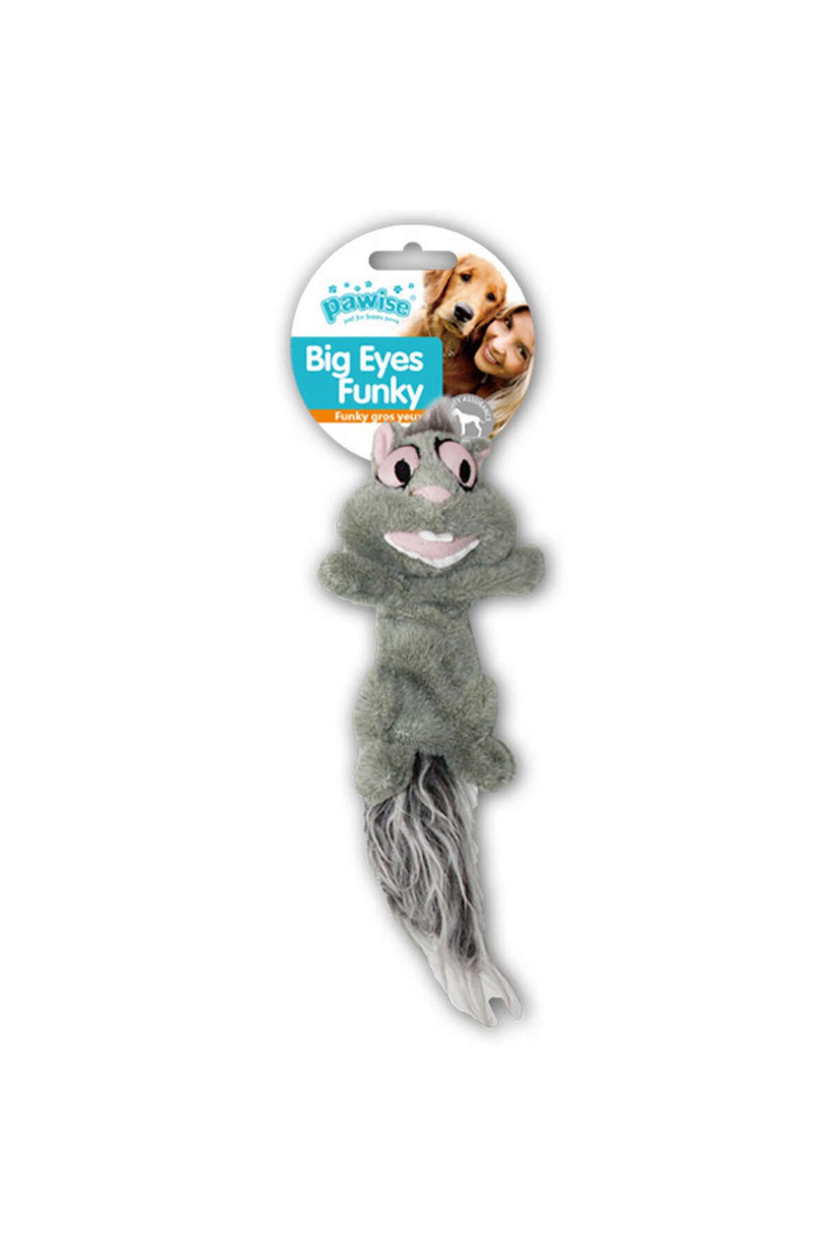 Pawise Big Eyes Funky Squirrel Peluş Oyuncak 29 cm DSDRN