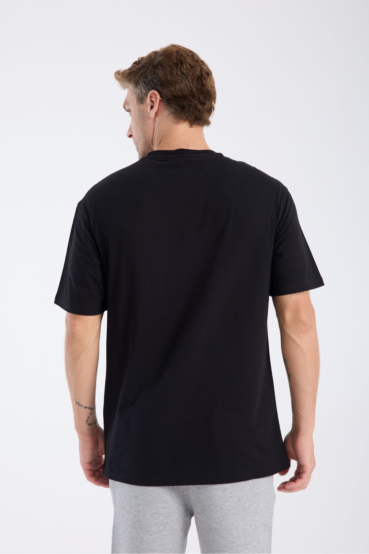 DK DOKUMACI Mens New Coll. Loose Fit Crew neck T-Shirt