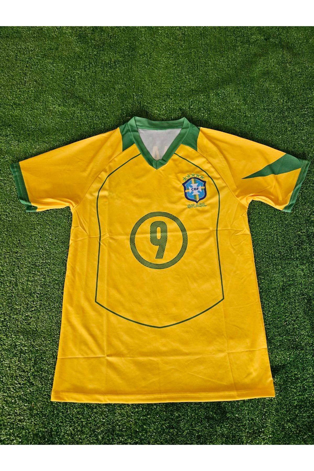 FAMİLYSTAN Brezilya Ronaldo 2002 Dünya Kupası Özel Nostalji Forması