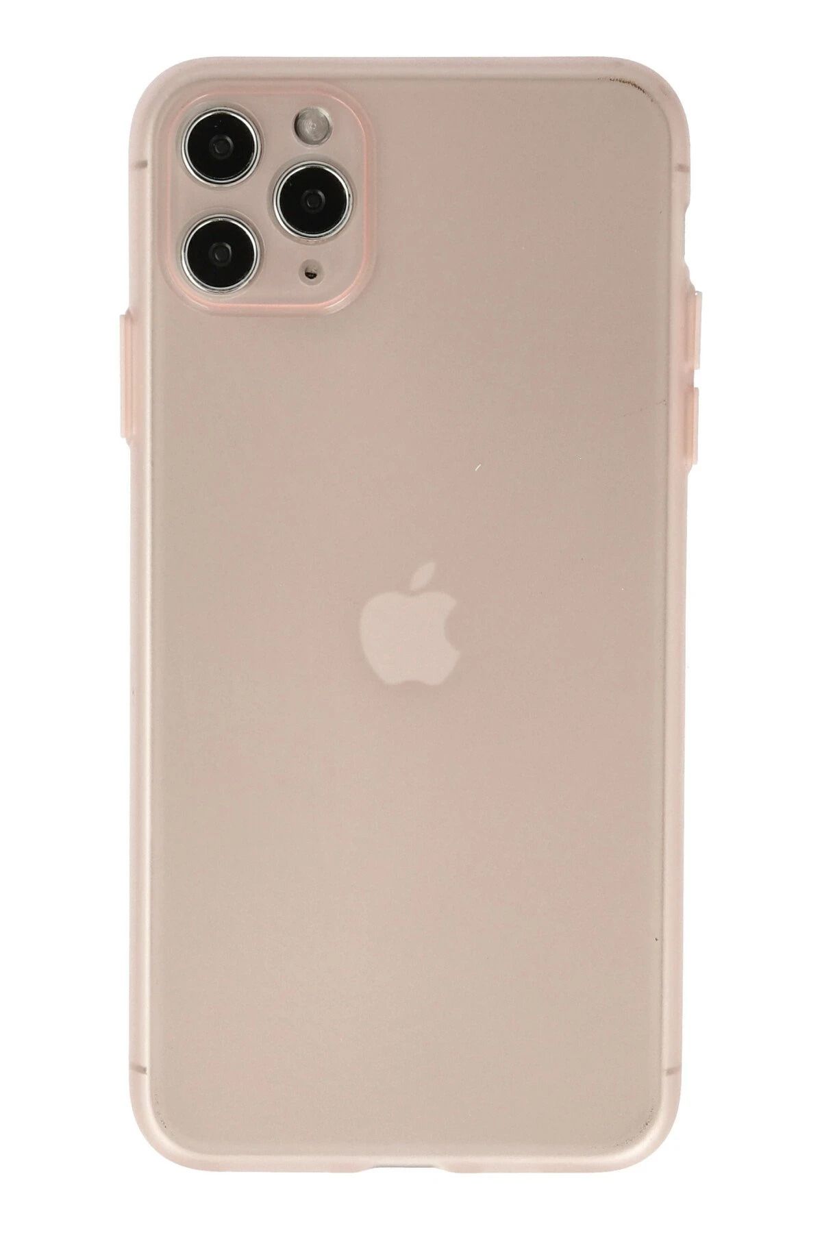 NewFace iPhone 11 Pro Kılıf Silikon - Pembe DSDRN
