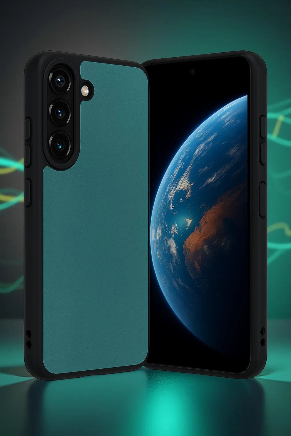 NewFace Samsung Galaxy A36 Kılıf Aras Deri Kapak - Açık Yeşil MXMPA