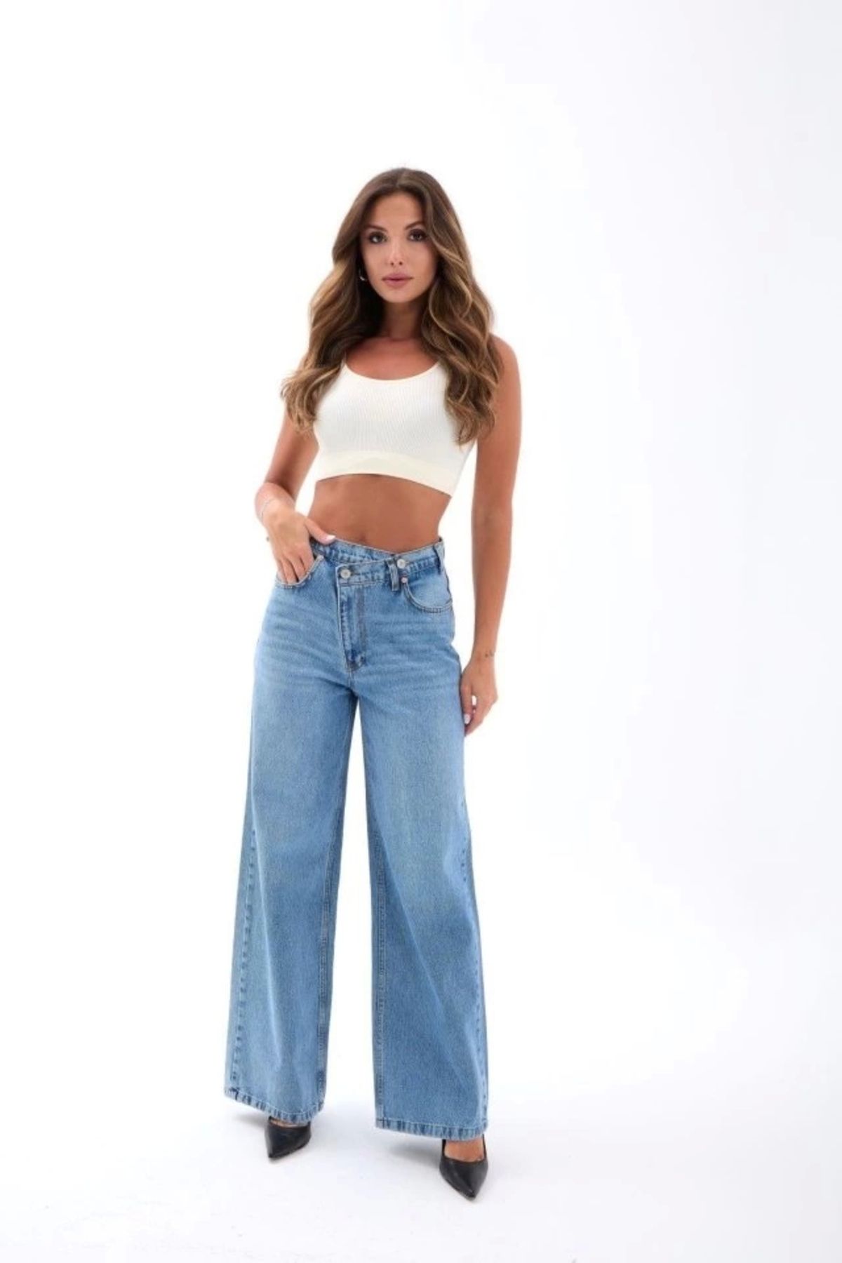 nedo7 7441 KOT PANTOLON-MAVİ