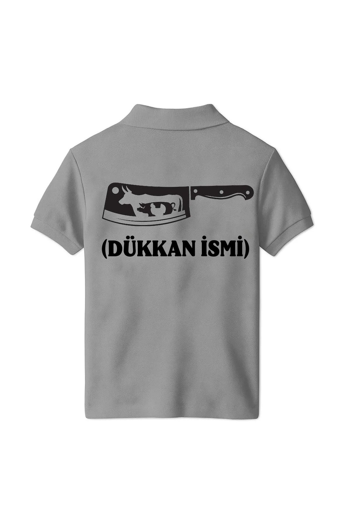 Pisa Art Kişiye Özel İsim Soyisim Kasap Polo Yaka T-Shirt(Arkadaki Model İsteğinize Göre Değişebilir)