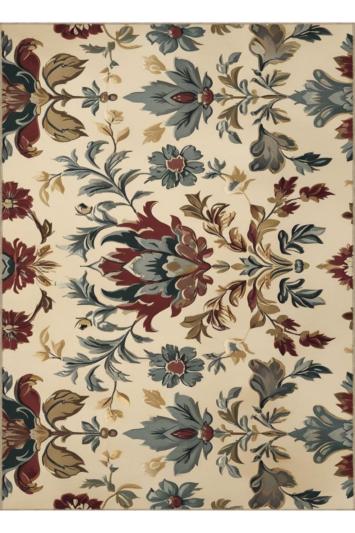 Rugs Modern Halı MOSSO Çok Renkli Geleneksel Desenli Dokuma Taban Modern Dekoratif Halı mosso16