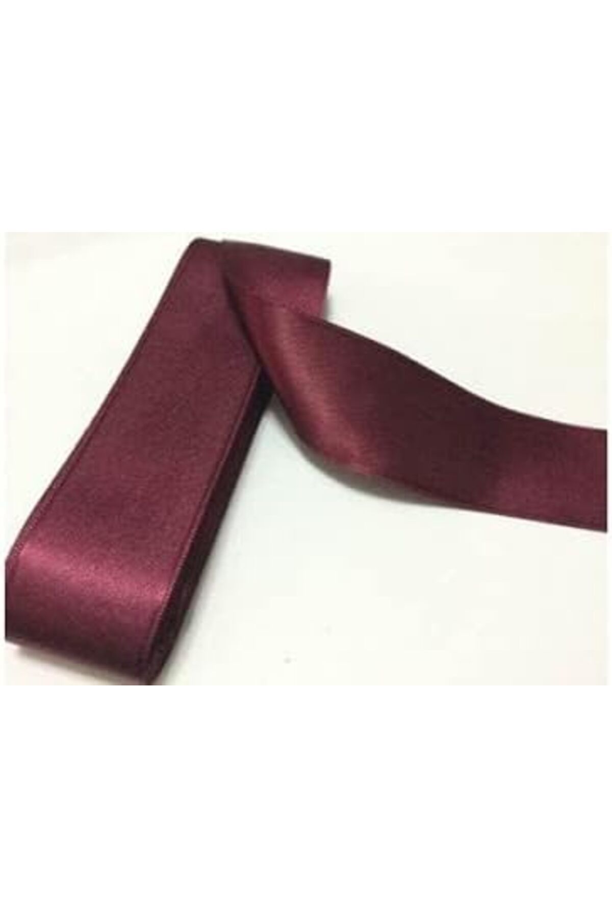 Mena Rise Marifetlerim - Bordo Saten Kurdele 2 cm 10 Metre 1064272