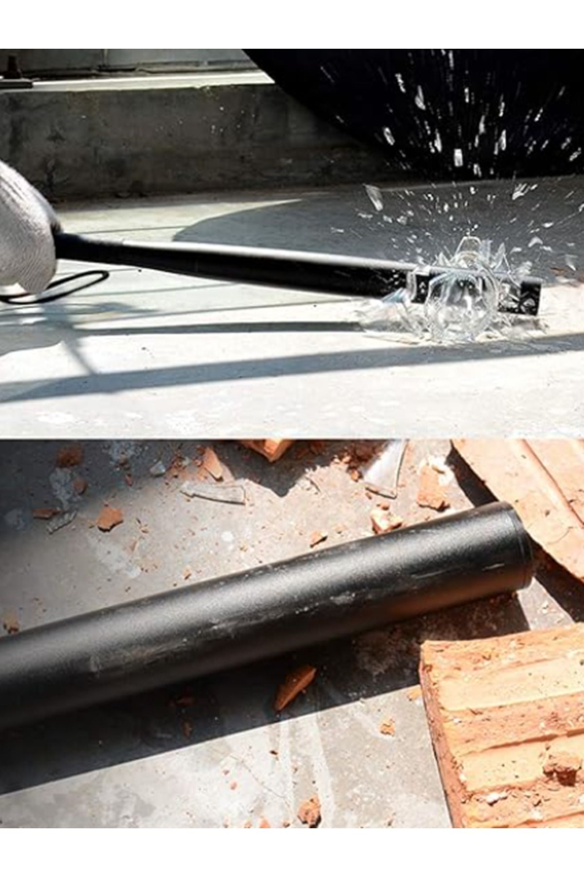MACON-Generic Flashlight Portable Ultra Bright Baseball Bat Handheld Flashlight LED Torch 4
