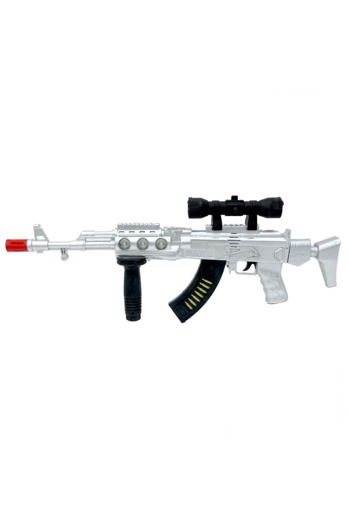 CANSA AK-47 Gun Electric Işıklı Sesli Tüfek